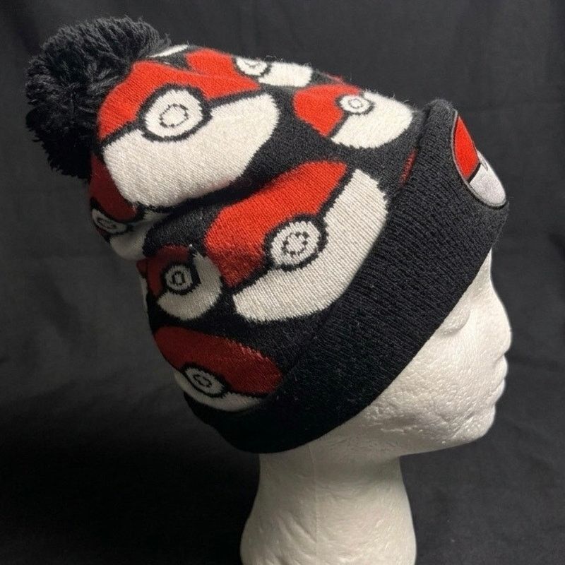 Pokemon Red Pokémon Poké Ball Beanie Size ONE SIZE - 3 Thumbnail
