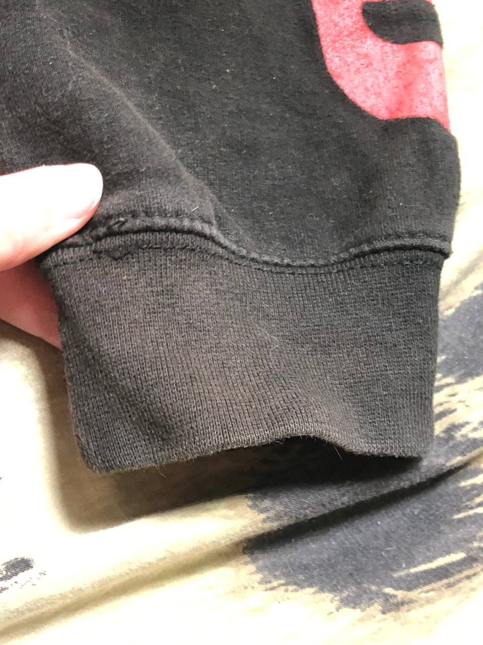 XO XO black hoodie vintage crazy Y2K big logo streetwear Size US M / EU 48-50 / 2 - 17 Thumbnail