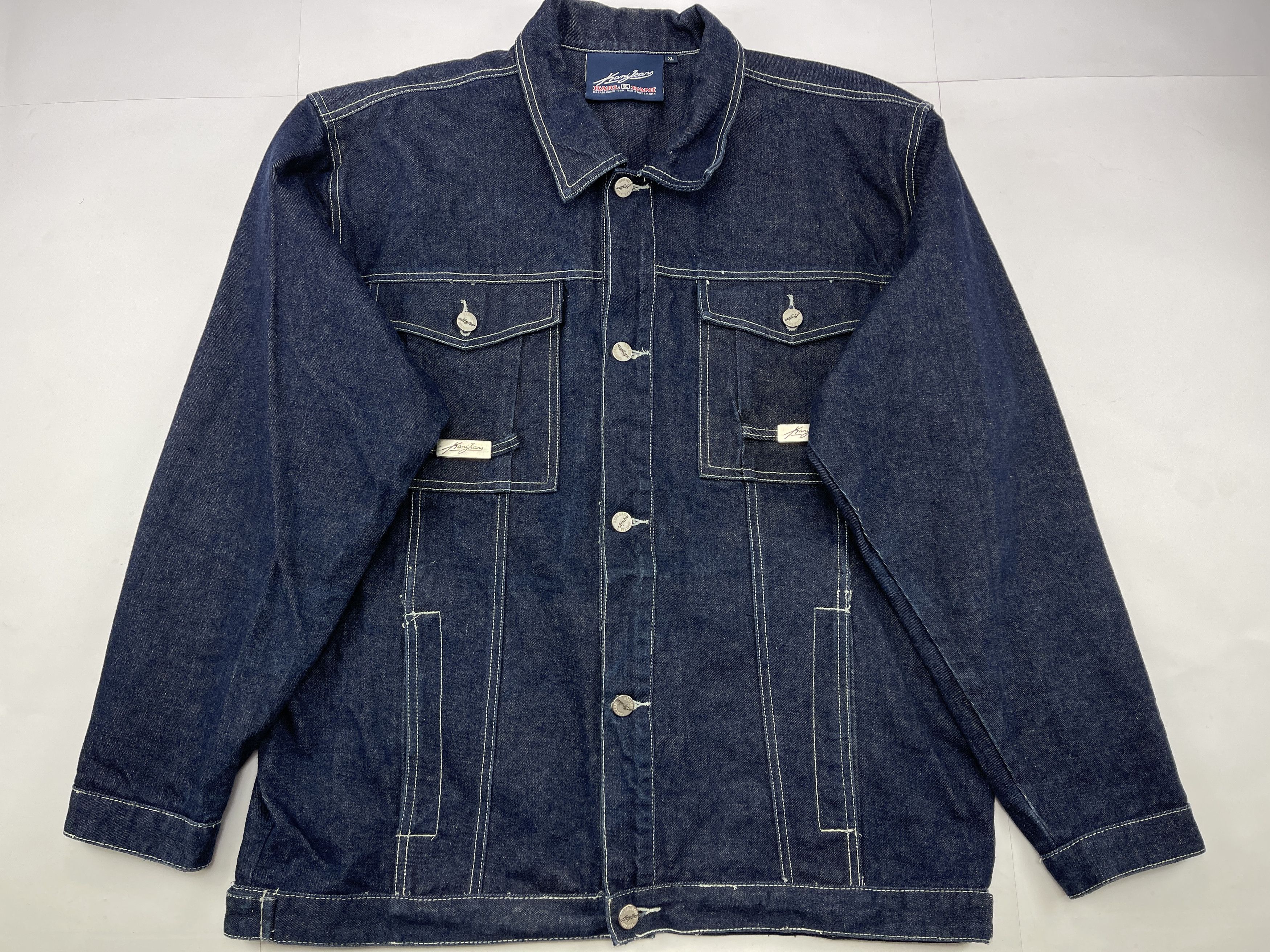 Karl Kani Karl Kani jacket, blue, vintage Kani denim jacket, 90s XL Size US XL / EU 56 / 4 - 6 Thumbnail