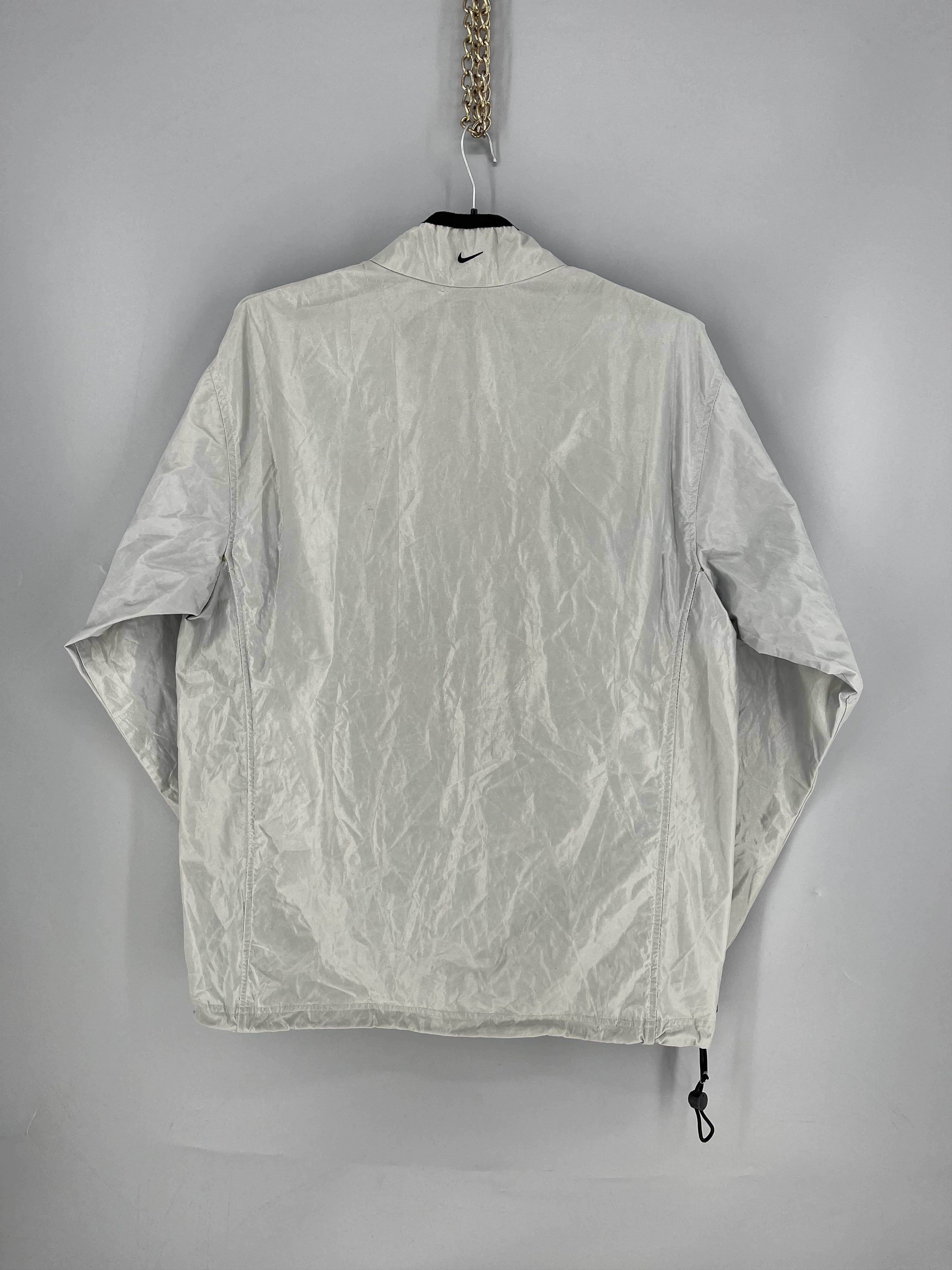 Nike Vintage Nike Pullover Windbreaker Hoodie Grey Size-M Size US M / EU 48-50 / 2 - 14 Thumbnail