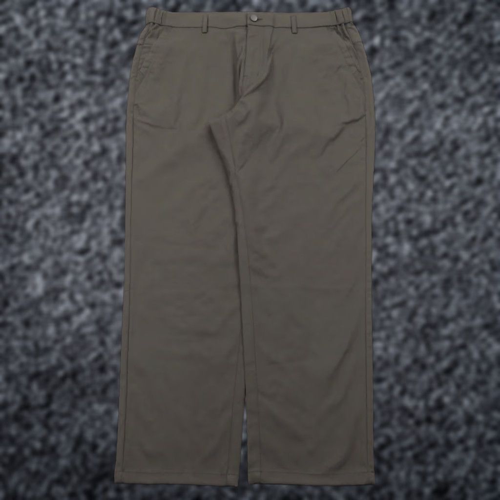 Vintage Jack Archer Pants Mens 35x28 Jetsetter Charcoal Grey Travel Trousers Chino Straight Slim 5-Pocket Gray Modern City) Size US 35 - 1 Thumbnail