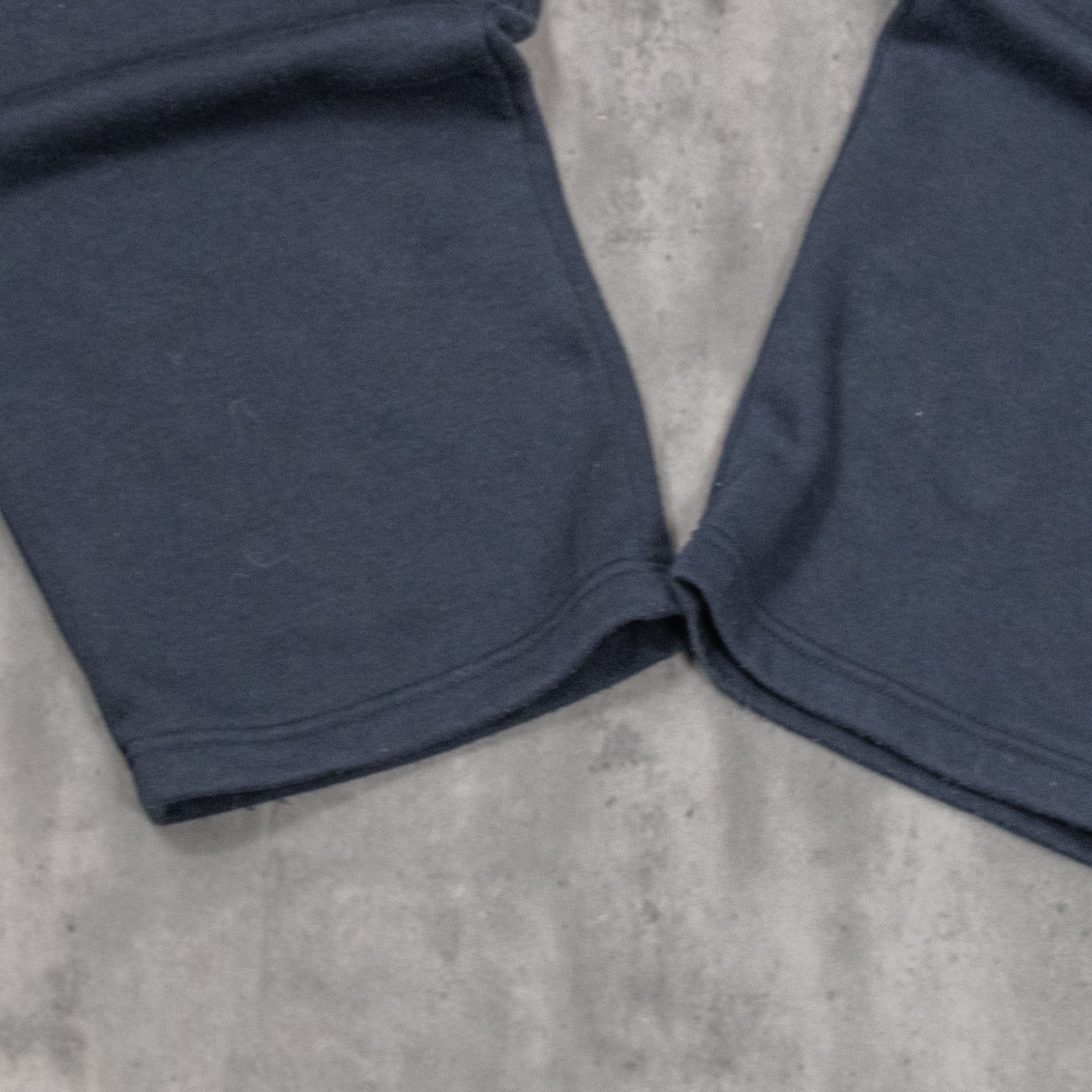 Athletic Works Y2K 2000's Baggy Relax Fit Wide Legged Navy Sweat Pant's Size US 28 / EU 44 - 6 Thumbnail