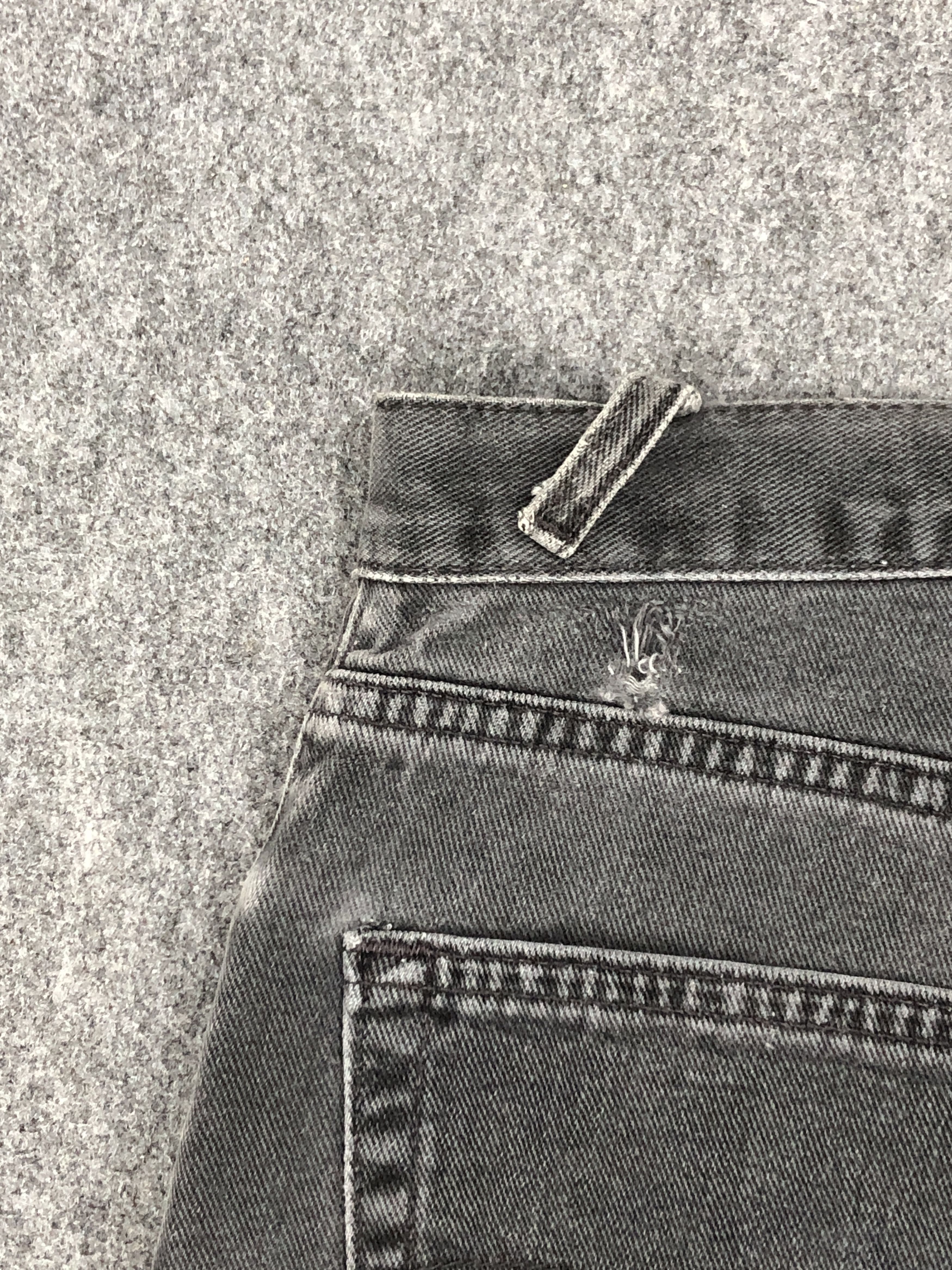 Levi's Faded Black Vintage 90s Levis 505 Jeans DP2292 Size US 39 - 13 Thumbnail