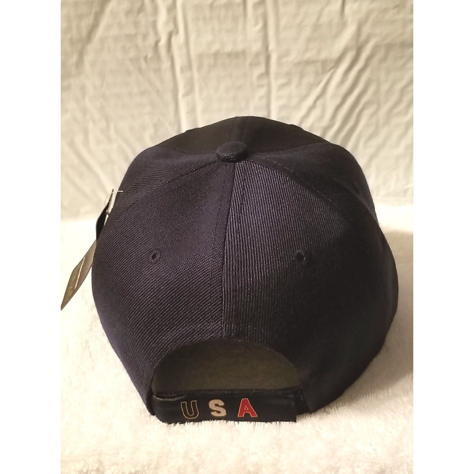 Vintage CALI USA EAGLE FLAG BASEBALL CAP Men Adjustable Dark Blue Size ONE SIZE - 3 Thumbnail