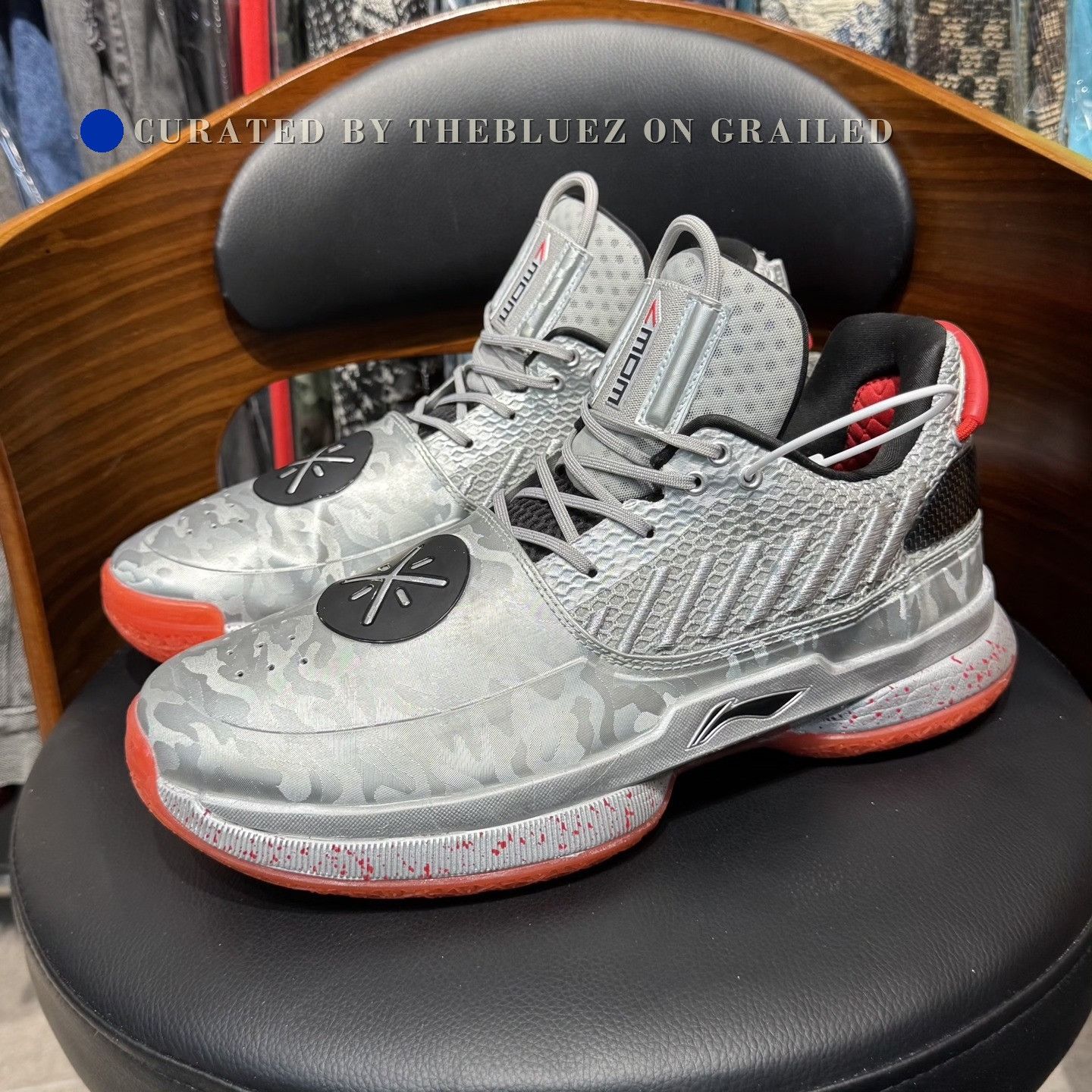 NBA Wow7 Way of Wade 7 Veteran Silver Camo Size US 10 / EU 43 - 1 Thumbnail