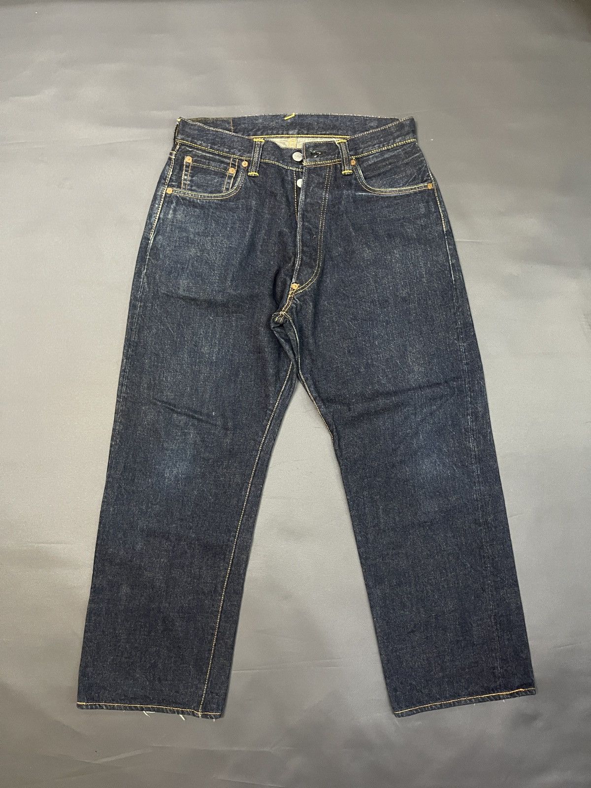 Evisu RARE EVISU NO.1 SELVEDGE JEANS Size US 32 / EU 48 - 4 Thumbnail