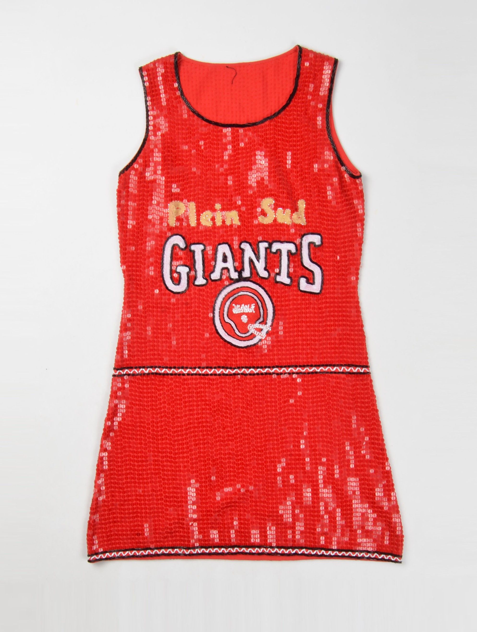 Designer × plein sud Rare Plein Sud Vintage Giants Full Sequin Beaded Dress Size XS / US 0-2 / IT 36-38 - 4 Thumbnail