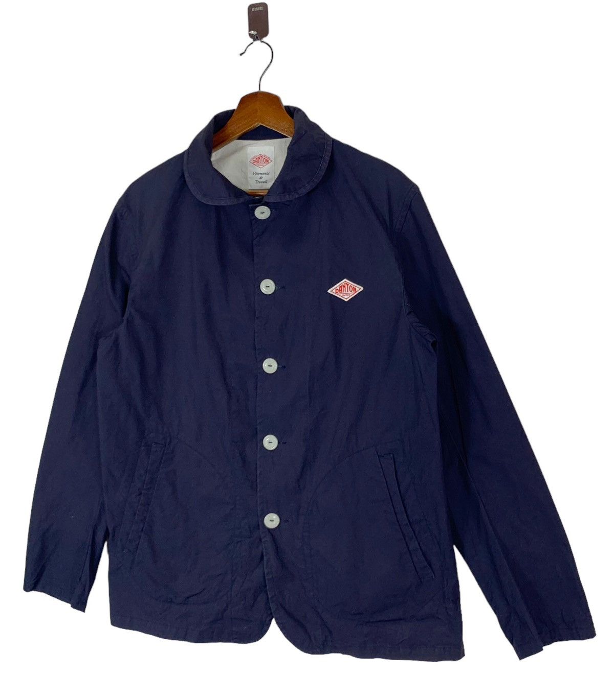 Danton VINTAGE DANTON VETEMENTS DE TRAVAILS BUTTON JACKET Size US M / EU 48-50 / 2 - 2 Thumbnail