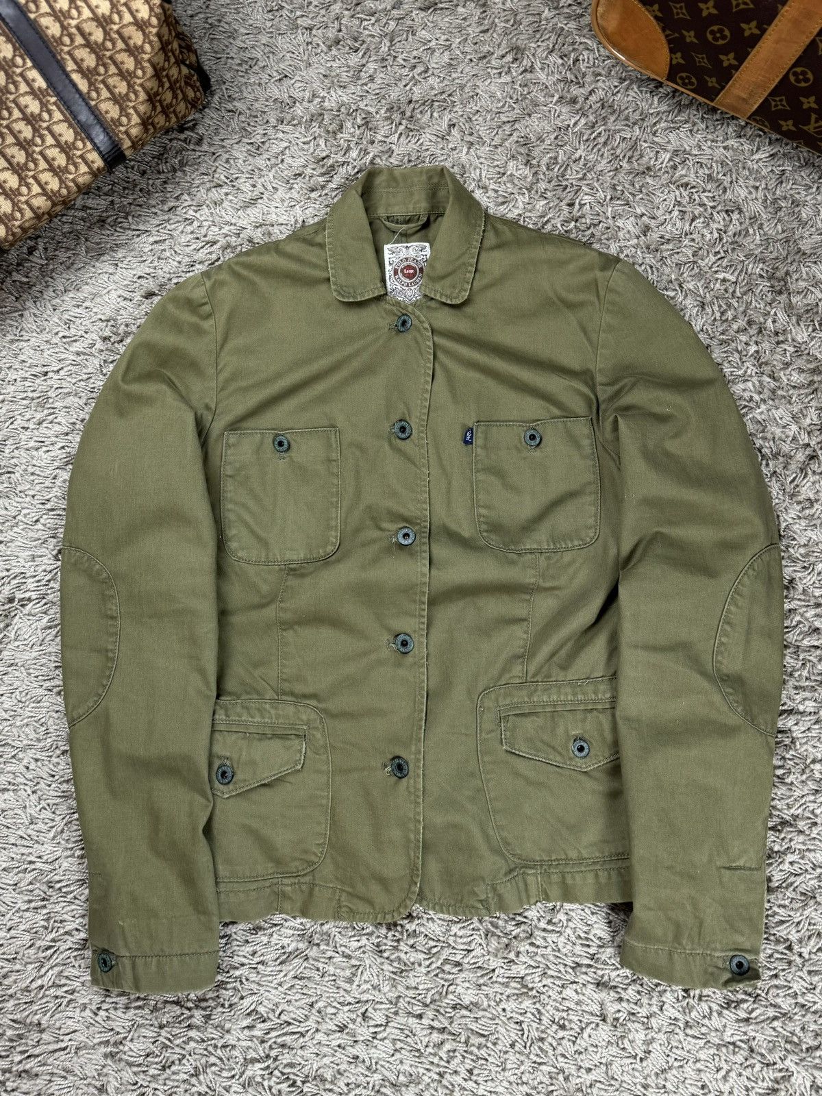 Polo Ralph Lauren × Vintage Denim jacket blazer Polo Ralph Lauren original casual item Size L / US 10 / IT 46 - 1 Thumbnail