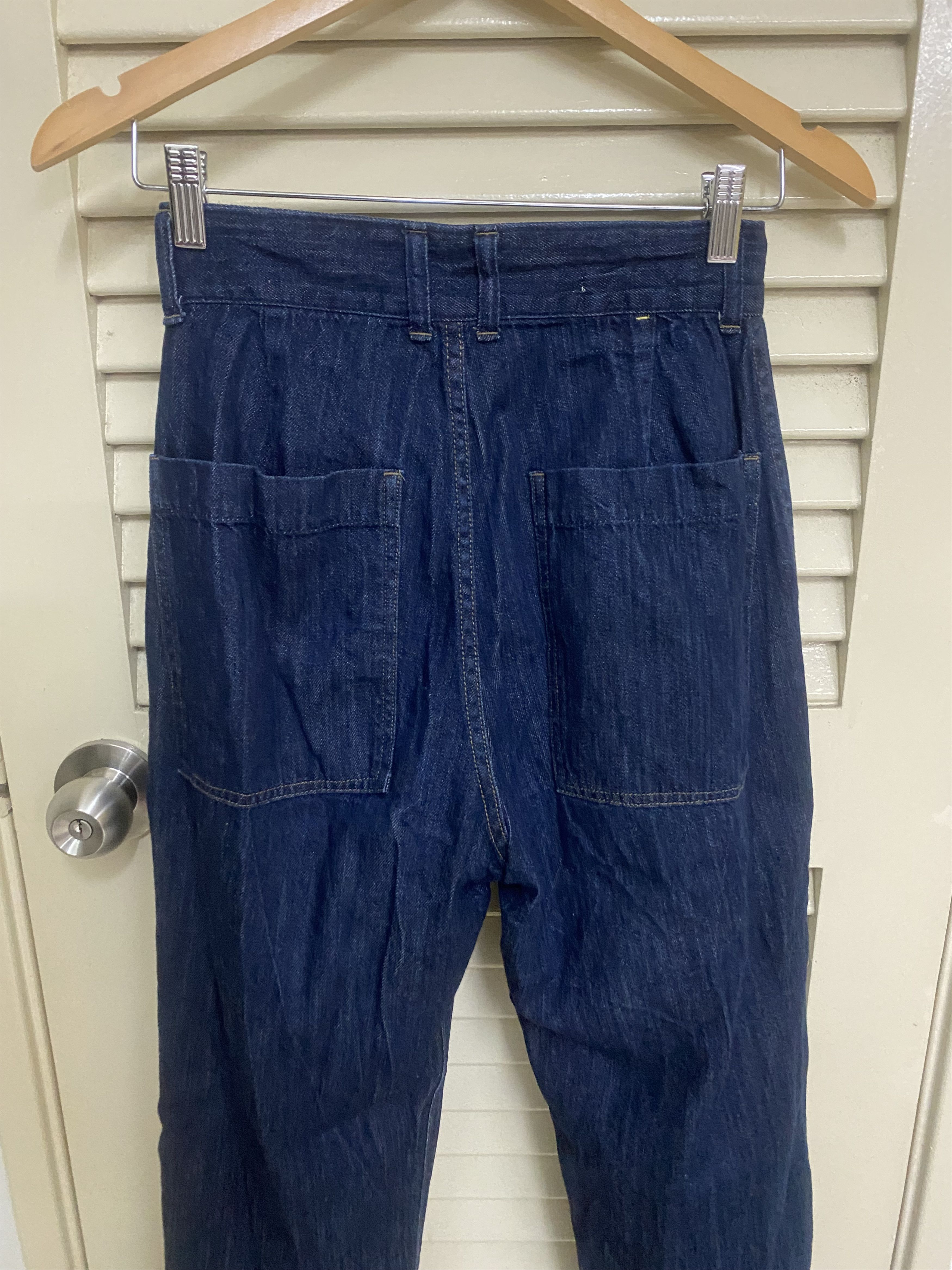 Margaret Howell MHL Wide Leggy Baggy Jeans Size US 26 / EU 42 - 4 Thumbnail