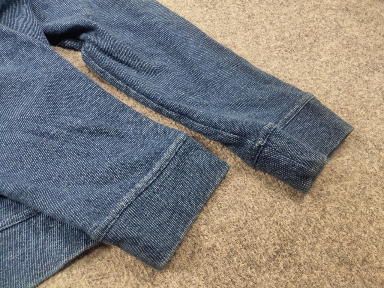 Oliver Spencer Oliver Spencer minimalist Indigo Sweatshirt Vintage Japan Size US XL / EU 56 / 4 - 8 Thumbnail