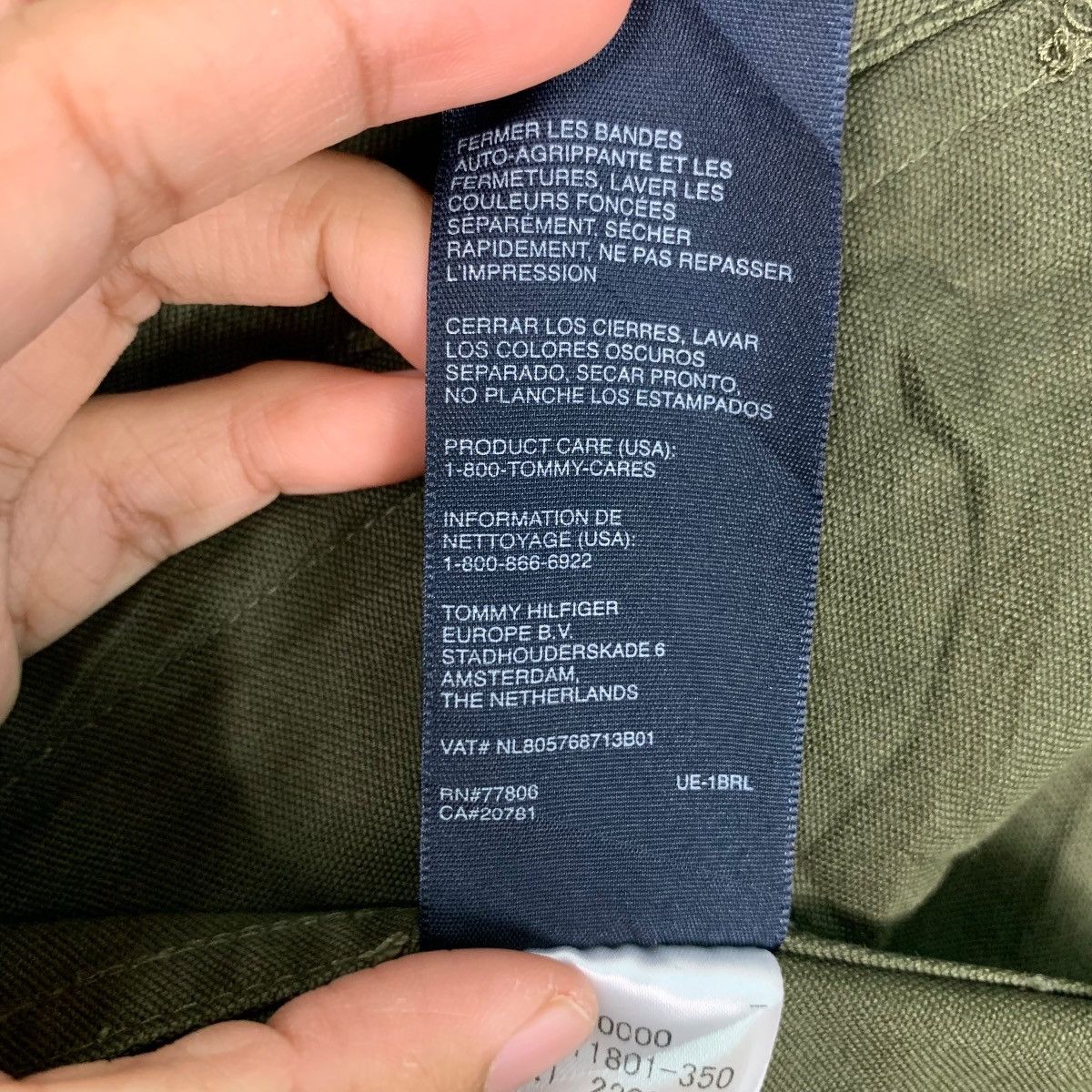 Tommy Hilfiger HILFIGER DENIM Four Pocket Field Jacket #0903-C40 Size US S / EU 44-46 / 1 - 15 Thumbnail