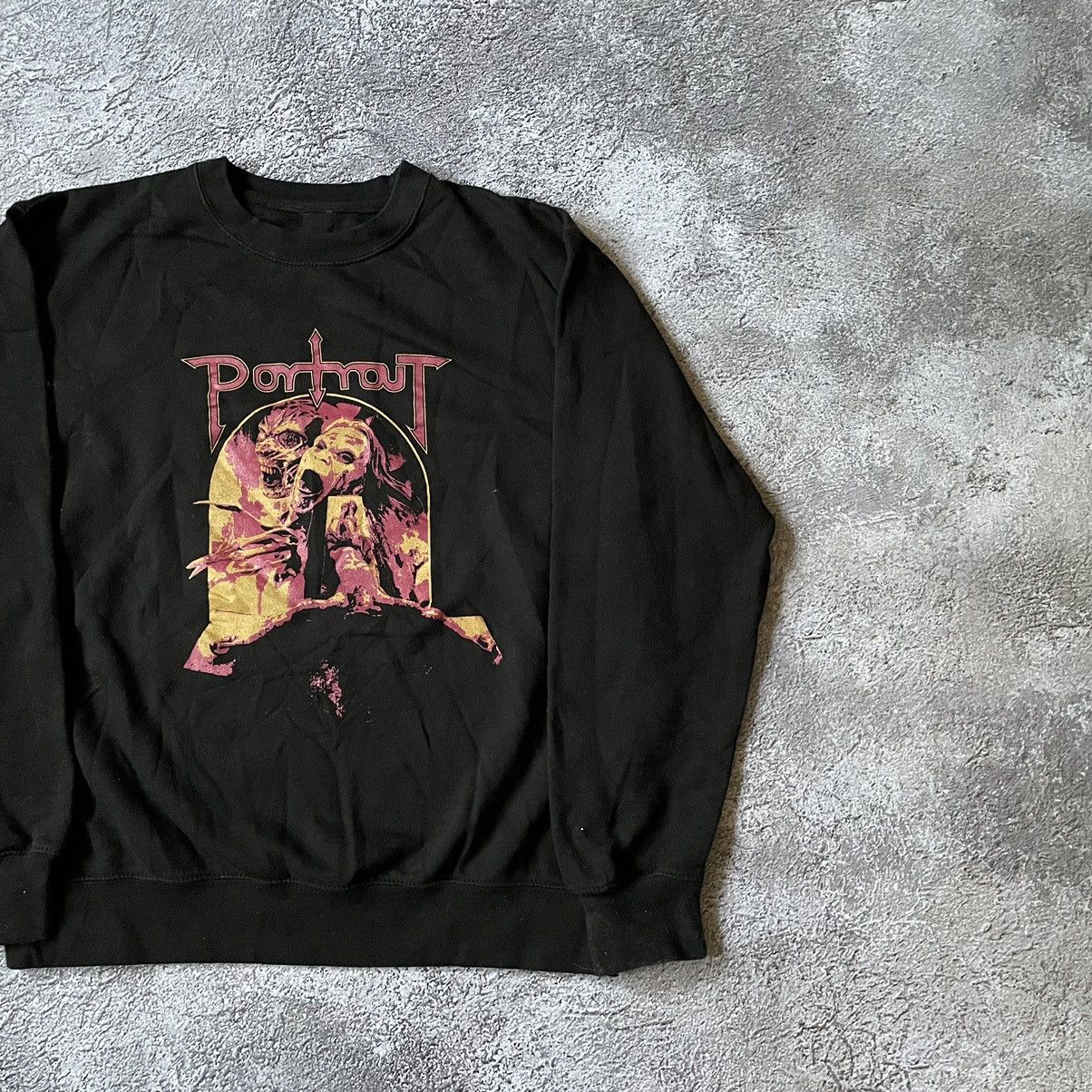 Band Tees Vintage Y2K TEE DEVIL PUNK GOTH CREEPY ABSTRACT M Size US M / EU 48-50 / 2 - 2 Thumbnail