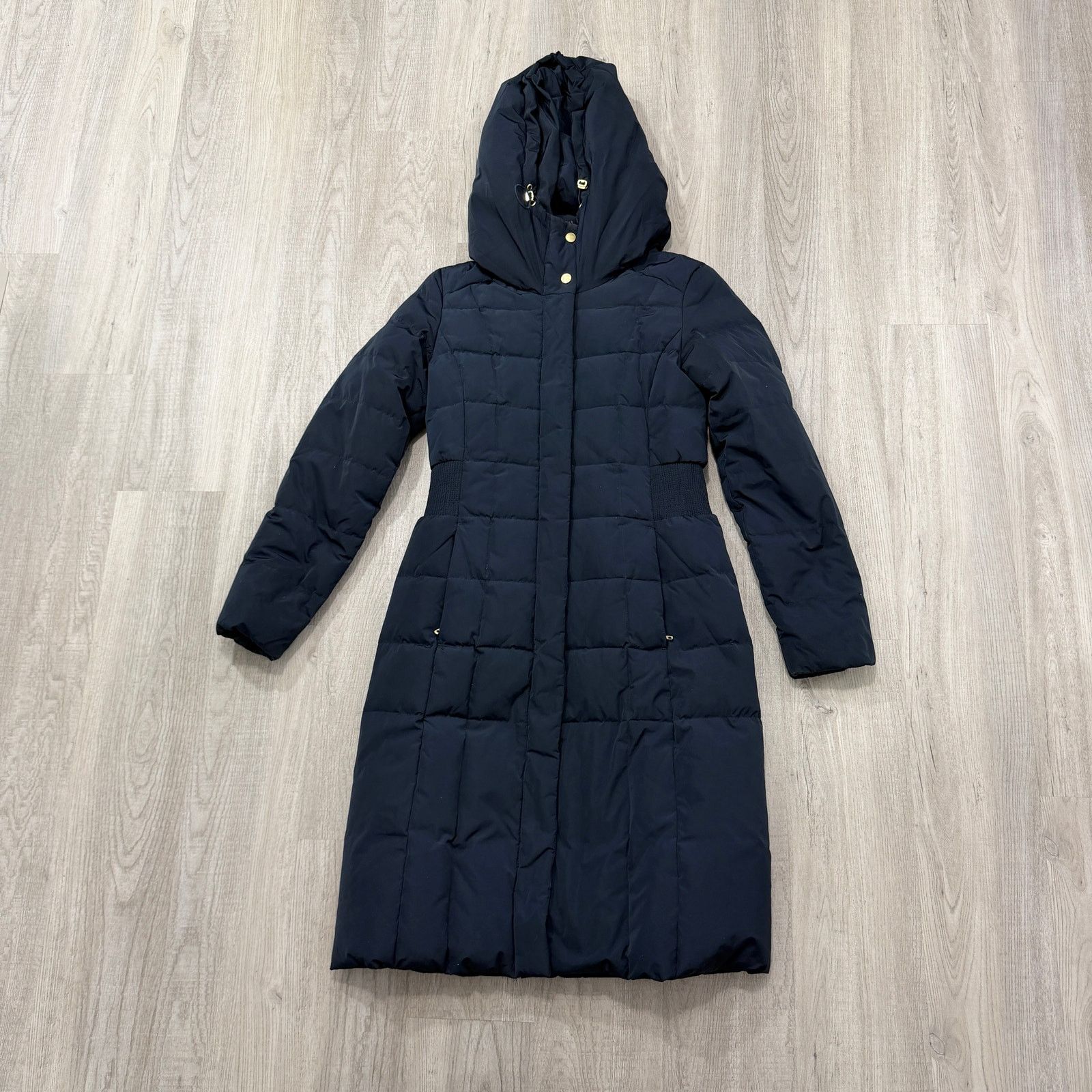 Cole Haan Cole Haan Taffeta Down Coat Women's Extra Small XS Blue Size XS / US 0-2 / IT 36-38 - 1 Thumbnail
