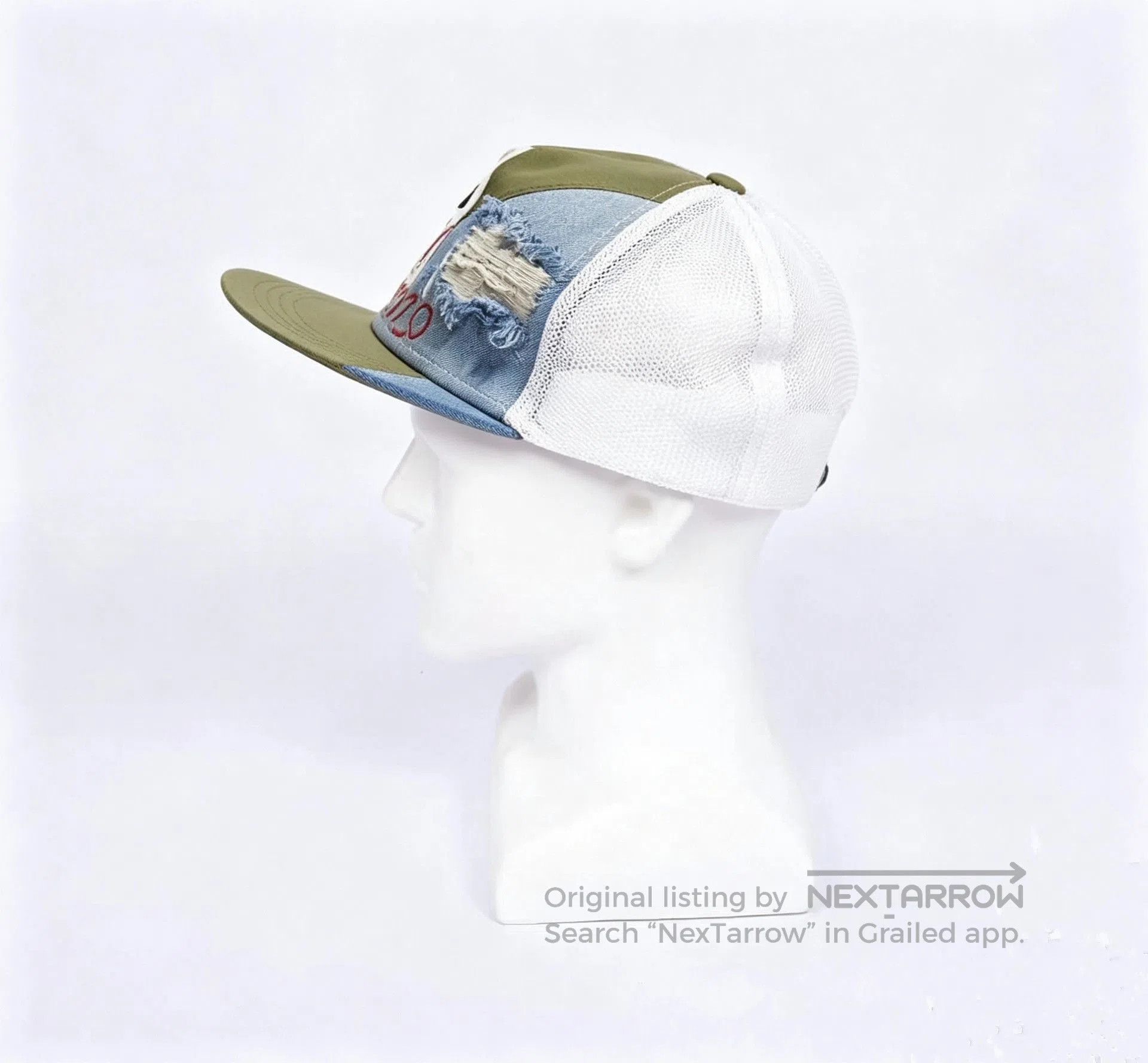 Greg Lauren Greg Lauren x Paul&Shark Woven Baseball Cap. Size ONE SIZE - 2 Thumbnail