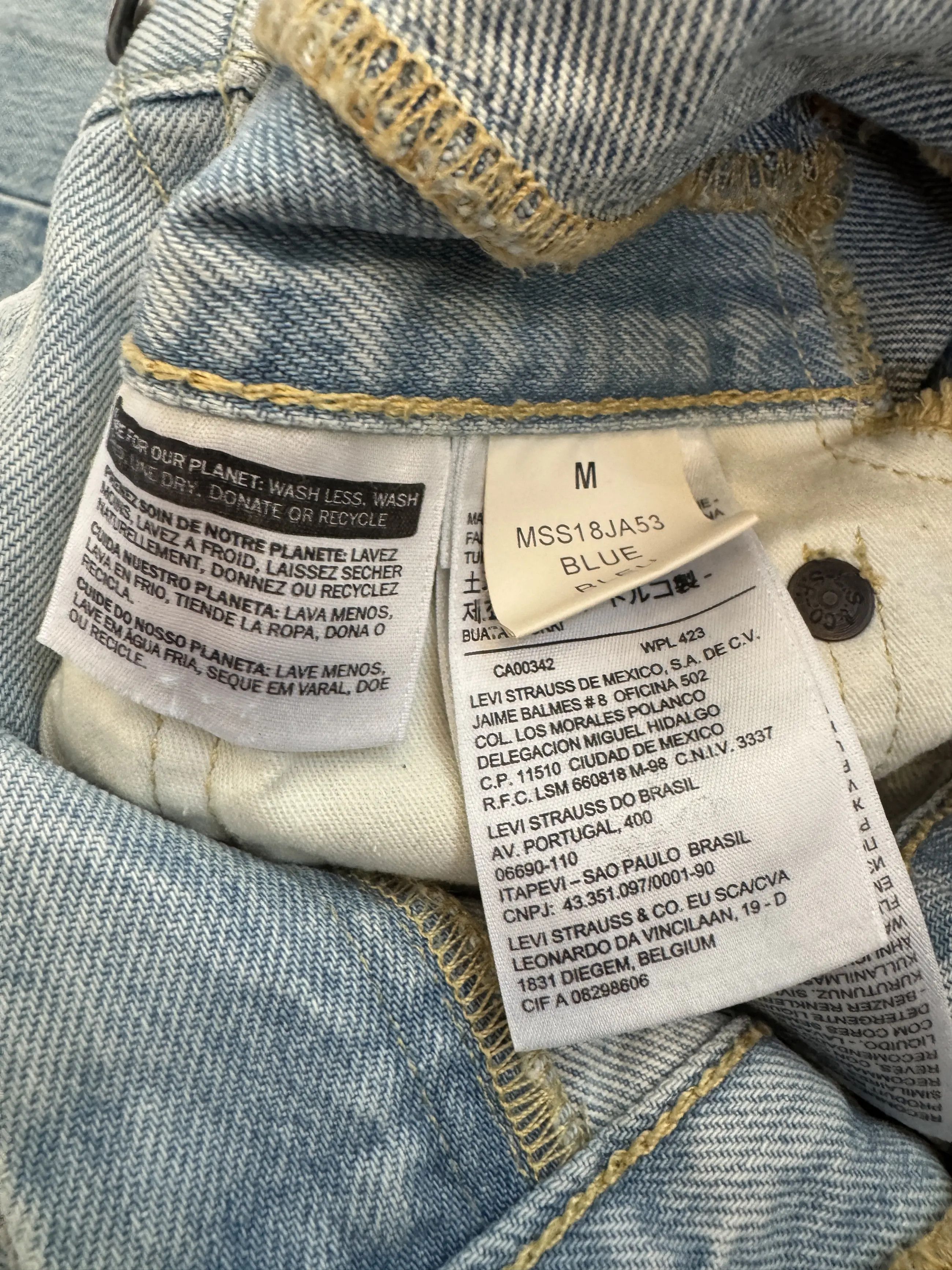 Levi's × Vetements Vetements Levi's Reworked Denim Jacket Homme Ete 2018 Size US M / EU 48-50 / 2 - 12 Thumbnail