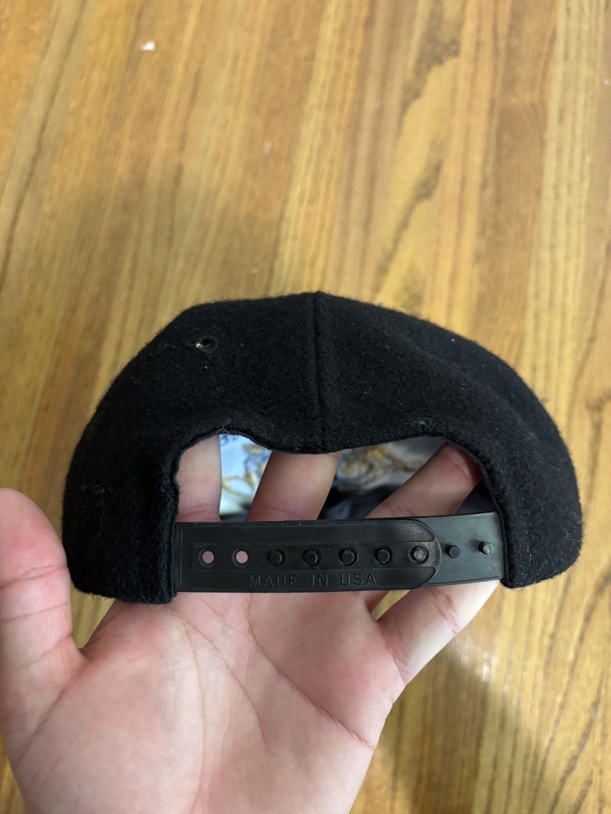 Disney Vintage 90s Disney Aladdin Wool SnapBack Movie Promo Hat Cap Size ONE SIZE - 3 Thumbnail