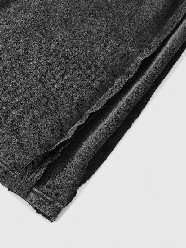 Japanese Brand Black Washed Cargo Sweatpants Size US 38 / EU 54 - 4 Thumbnail
