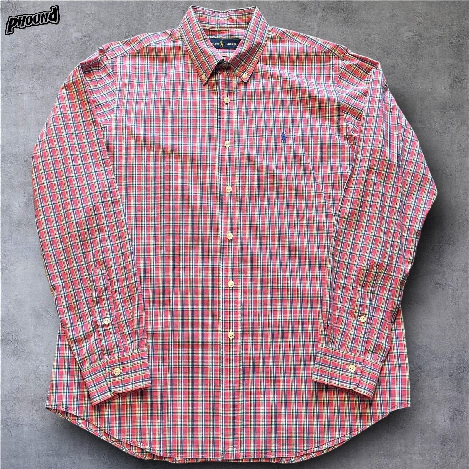 Ralph Lauren Polo Ralph Lauren Shirt L Plaid Button Down Collar Embroider Size US L / EU 52-54 / 3 - 1 Thumbnail