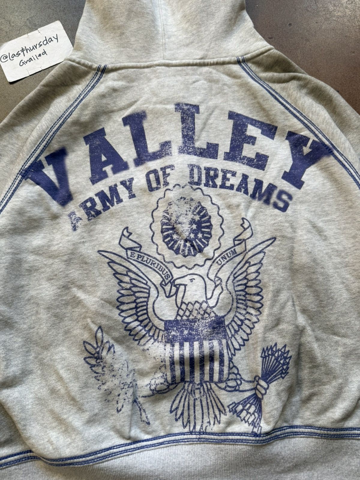 Vale Vale Forever Army Zip Up Dirt Grey Small Size US S / EU 44-46 / 1 - 7 Thumbnail