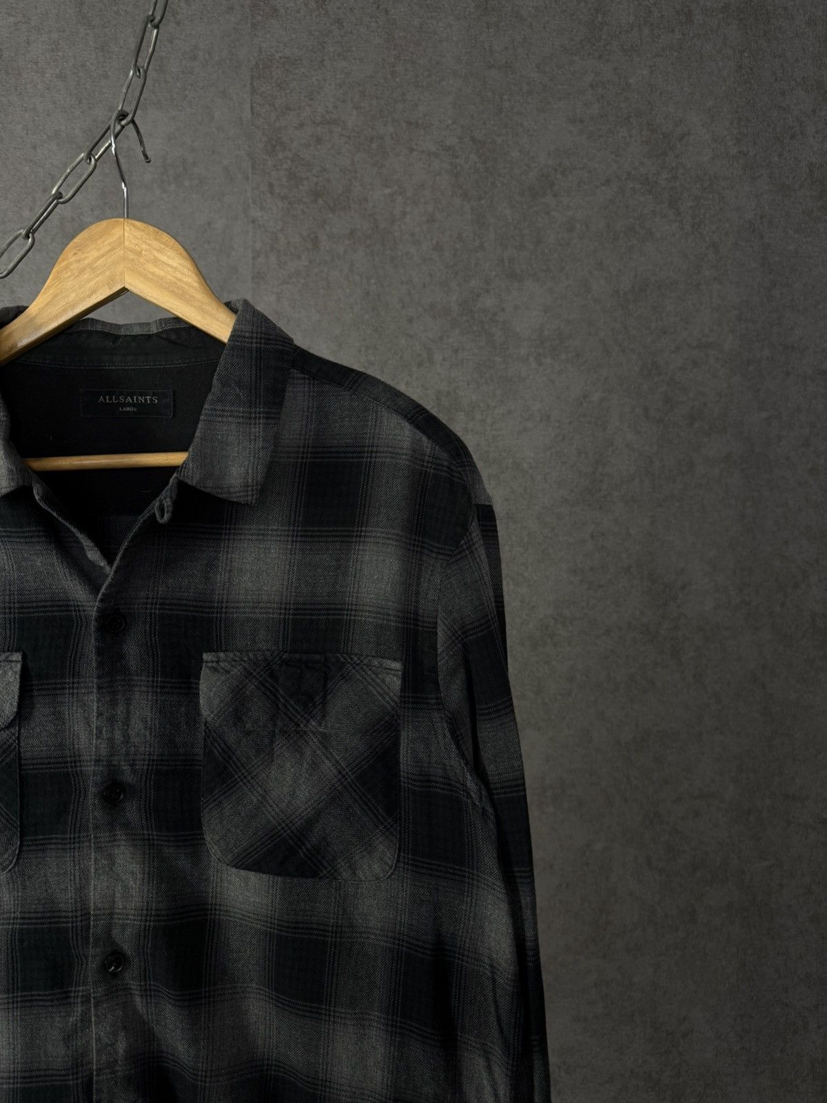 Allsaints Allsaints designer flannel shirt Size US L / EU 52-54 / 3 - 2 Thumbnail