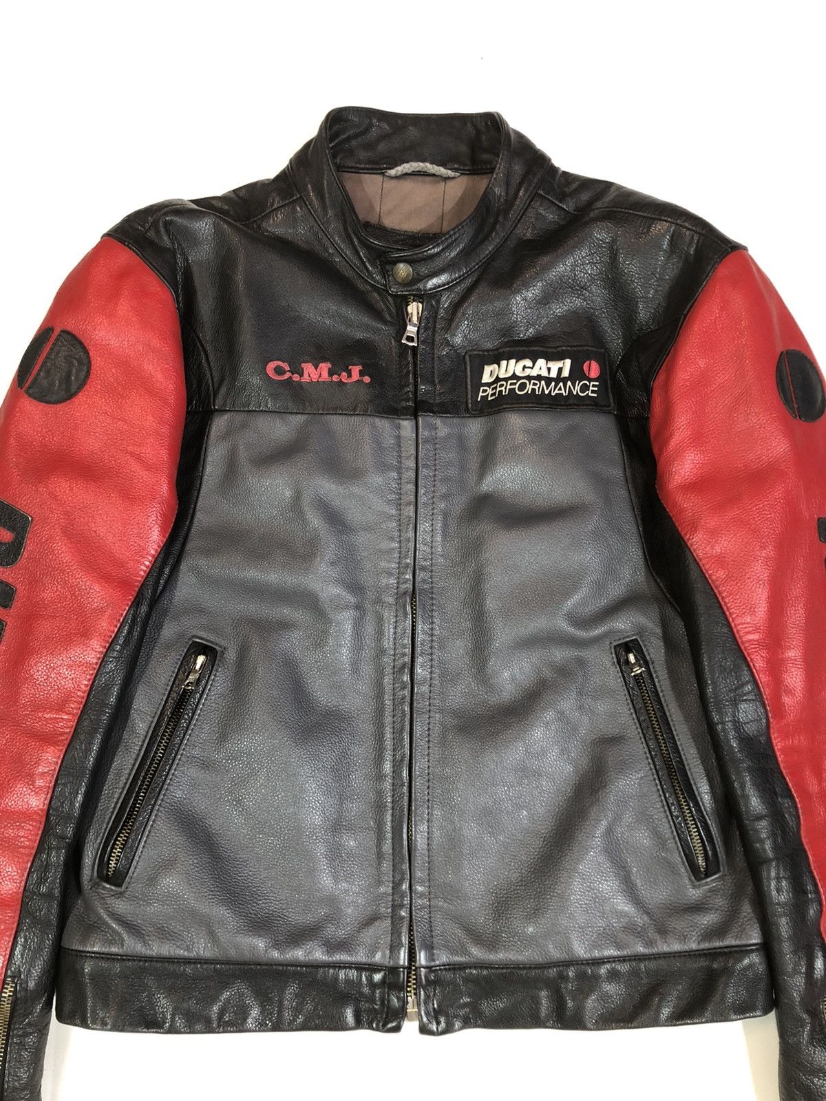 Dainese × Ducati Ducati Dainese Motorcycle Moto leather jacket Racing Vintage Size US XL / EU 56 / 4 - 7 Thumbnail