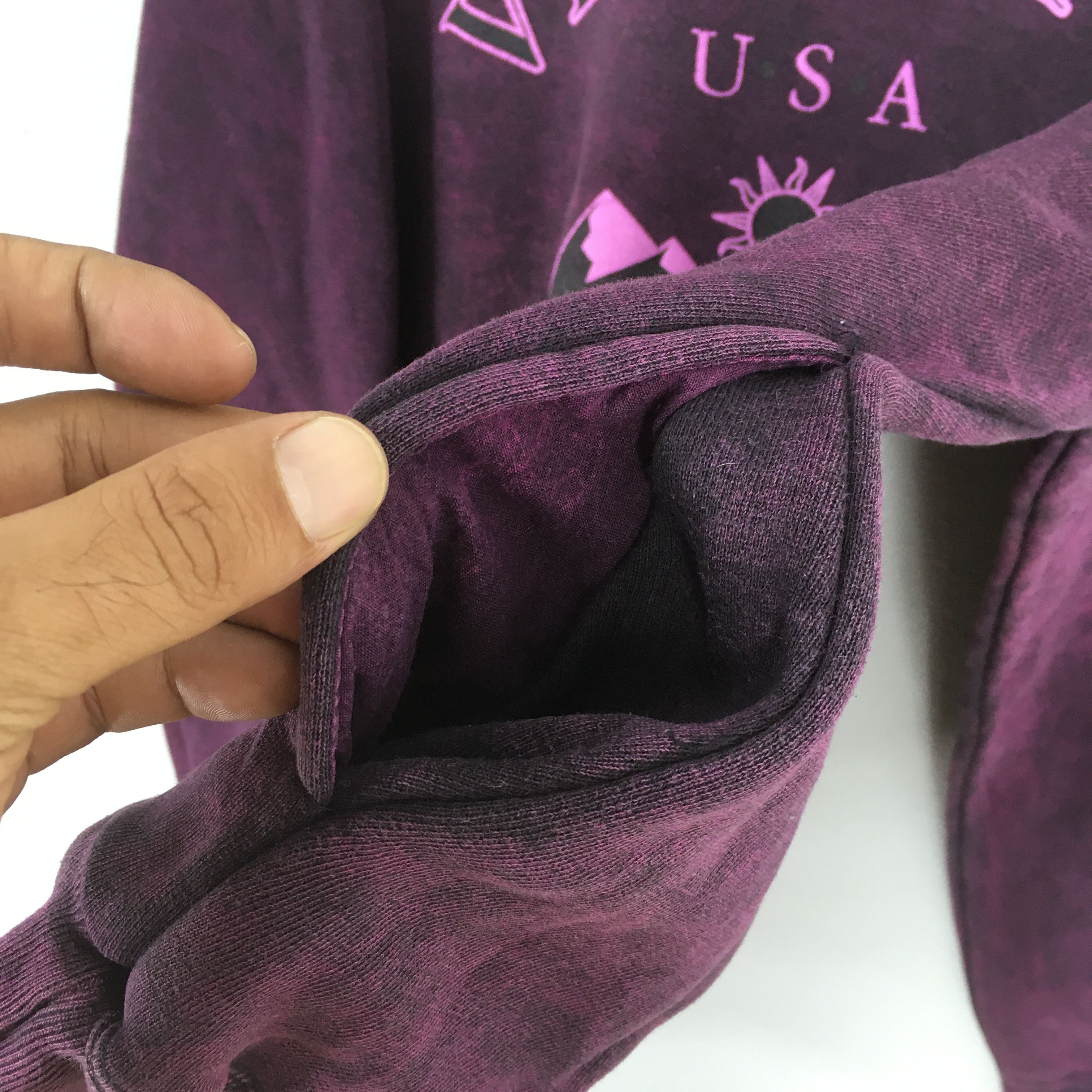 Other Vintage Vermont Usa Ski Purple Faded Sweatshirt Large Size US L / EU 52-54 / 3 - 5 Thumbnail