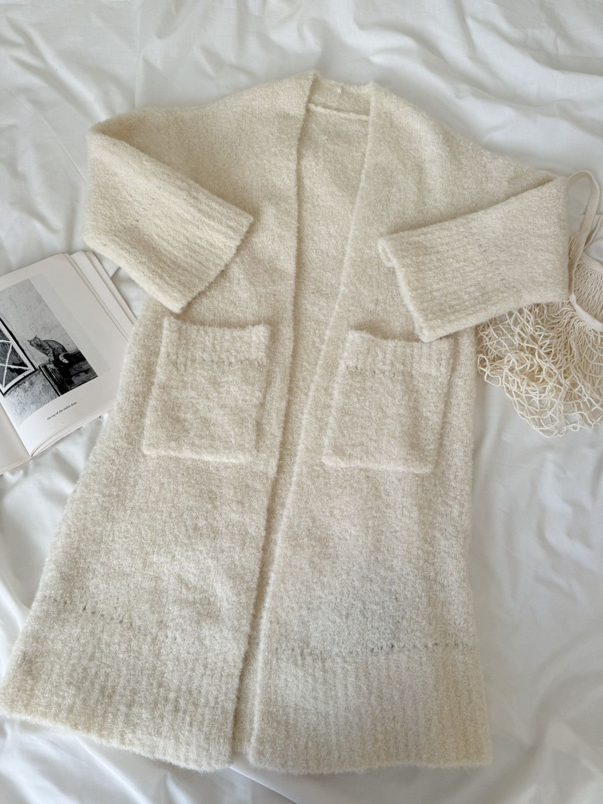 Other YANGKEHAN Alpaca Soft Knit Cardigan creamy chinesy brand Size S / US 4 / IT 40 - 12 Thumbnail