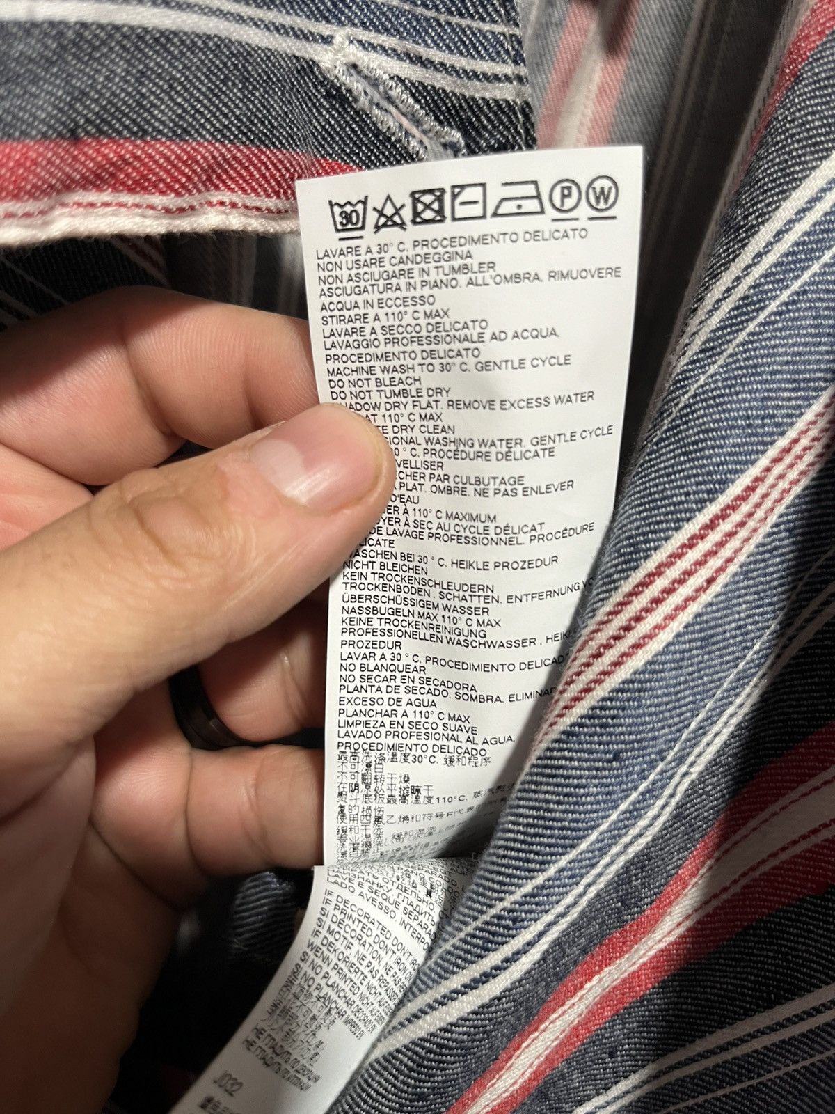 Maison Margiela Maison Margiela Striped Robe New Size 48 Mens Rare Size US M / EU 48-50 / 2 - 8 Thumbnail