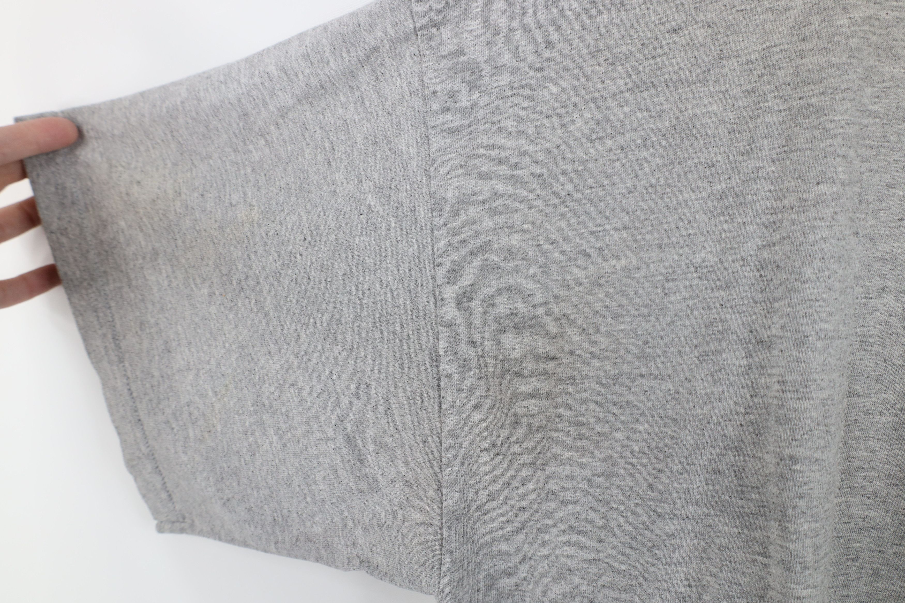 Nike Vintage 90s Nike Scott Mini Swoosh T-Shirt Heather Gray Size US XL / EU 56 / 4 - 7 Thumbnail