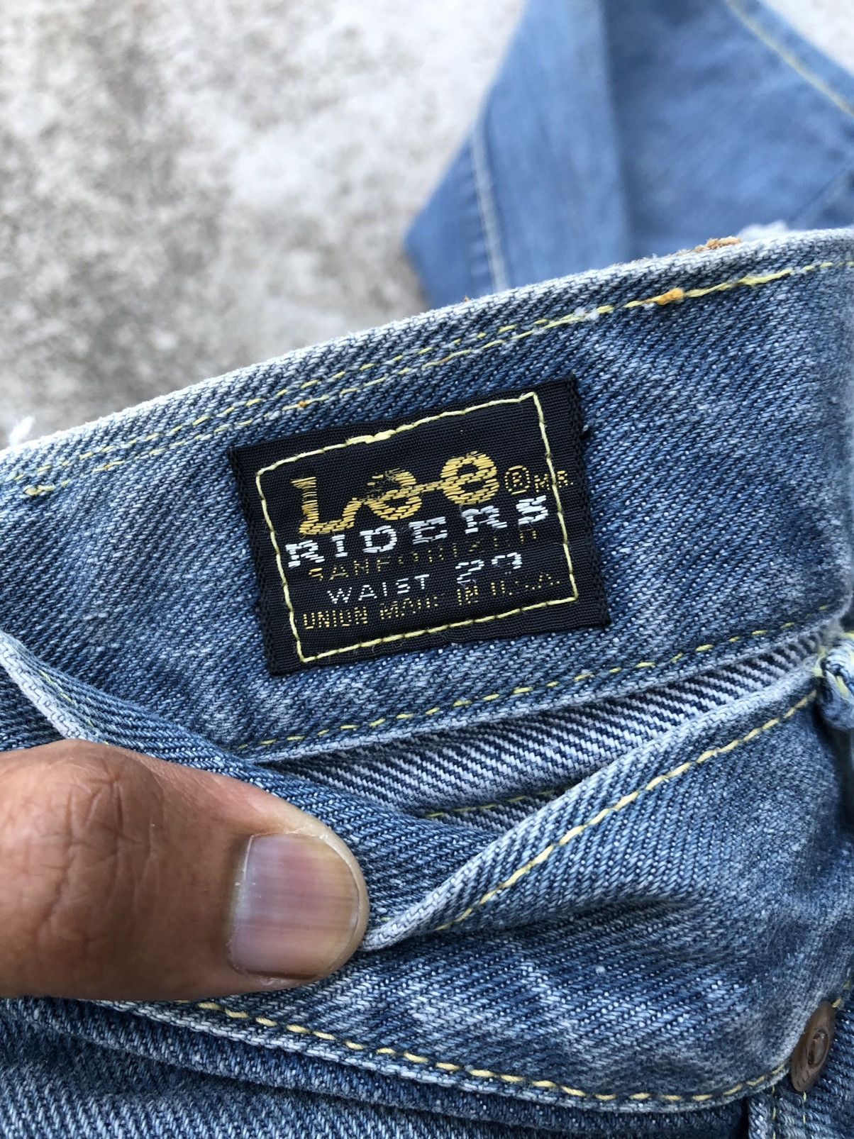 Lee × Vintage TRUE VINTAGE 60s LEE MADE IN USA Size US 28 / EU 44 - 6 Thumbnail