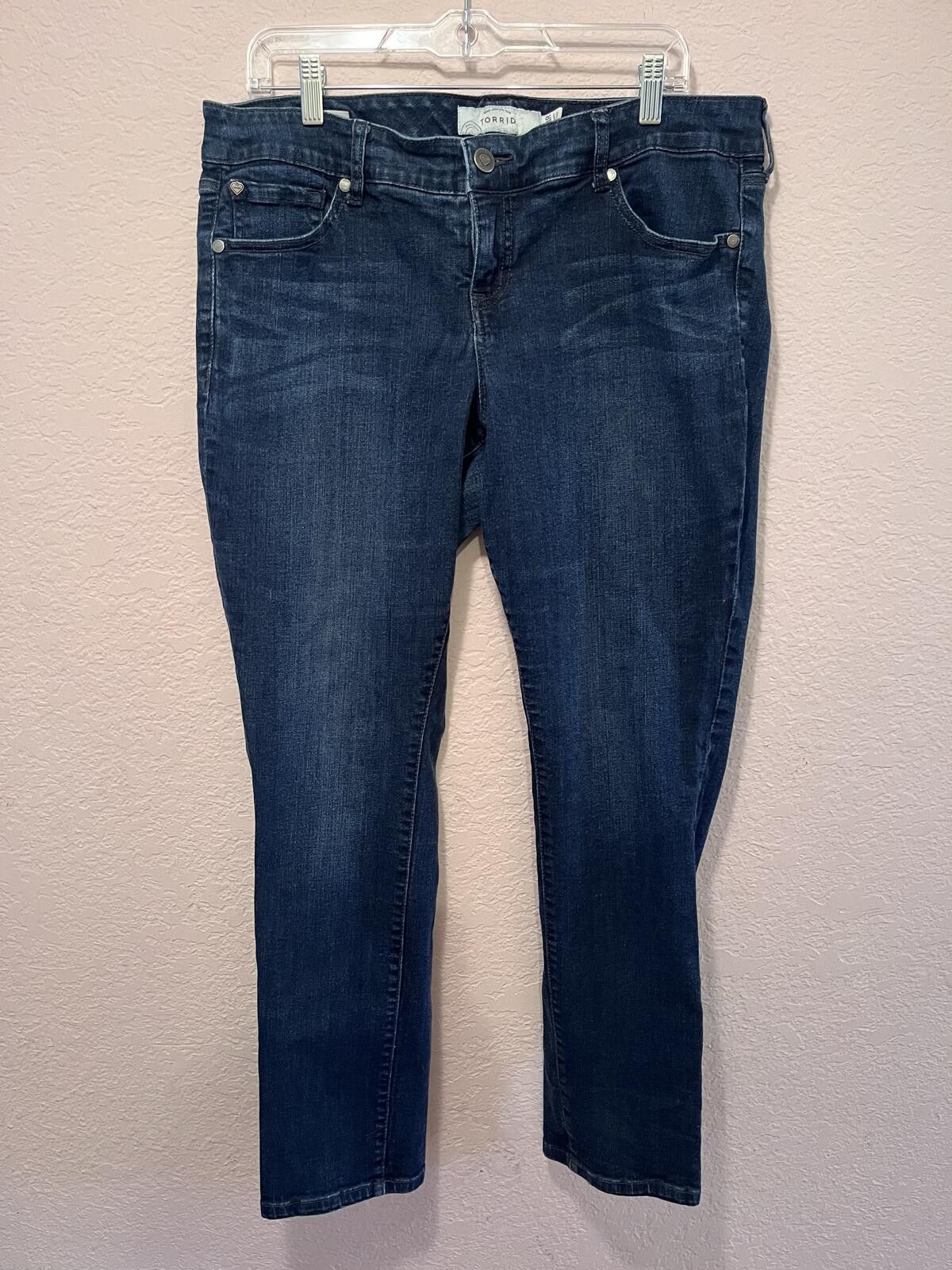 Other Torrid Dark Wash Jeans Women’s Plus Size Stretch Denim Size 36" / US 14 / IT 50 - 1 Thumbnail