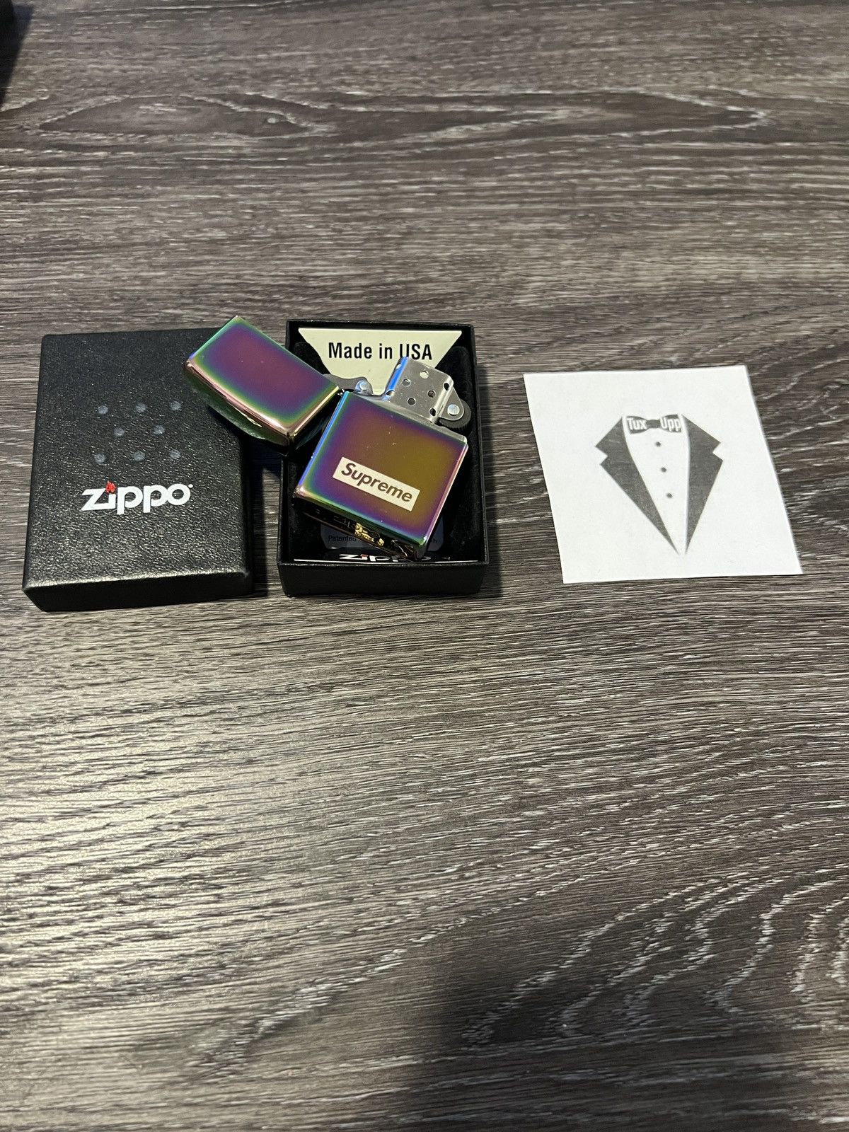 Supreme Supreme Iridescent Zippo Lighter Size ONE SIZE - 2 Thumbnail