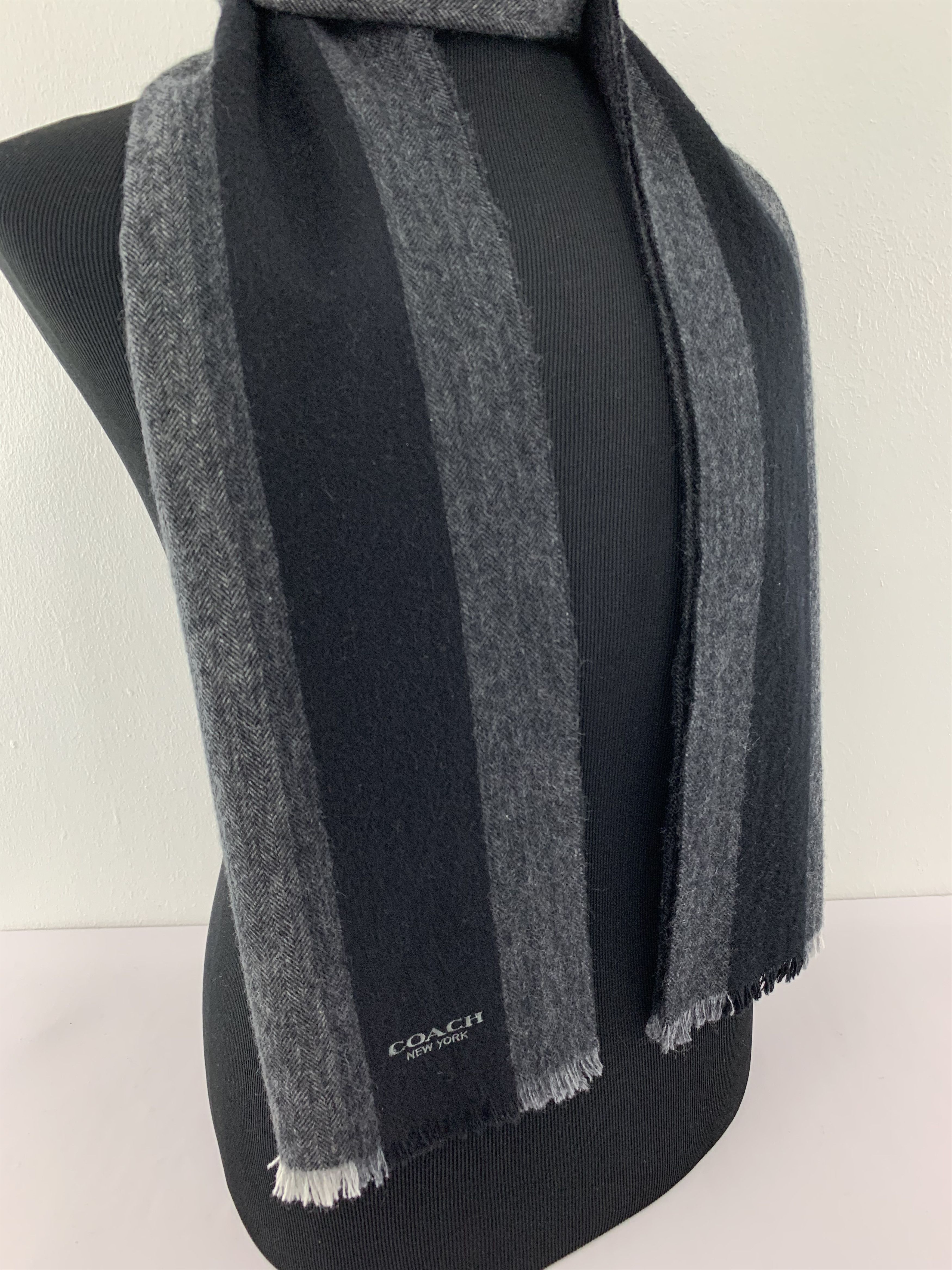 Coach Coach Scarf Wool Muffler Neck Wrap BL5160 Size ONE SIZE - 2 Thumbnail