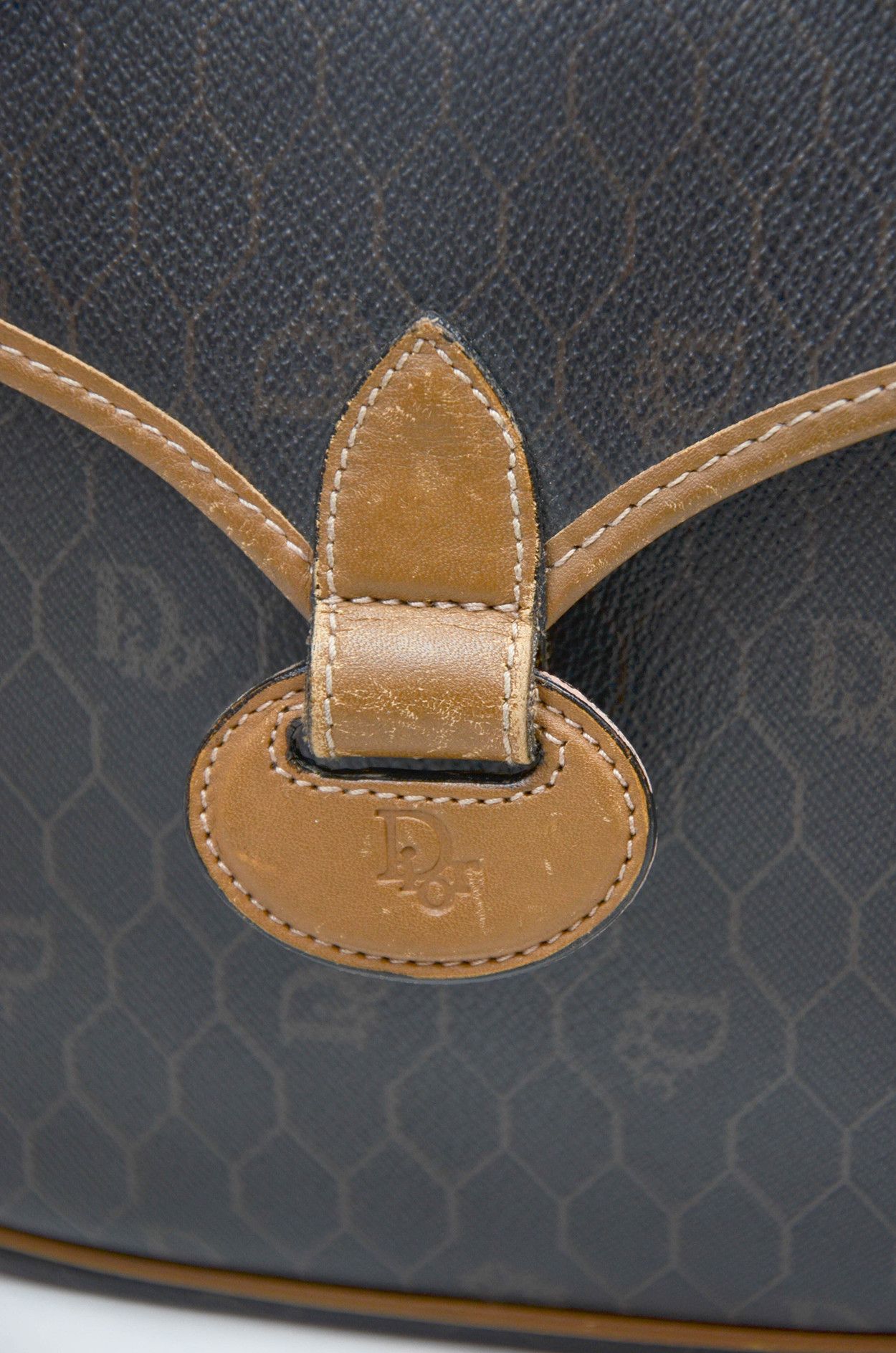 Christian Dior Monsieur Christian Dior Hexagon Monogram Crossbody Bag Size ONE SIZE - 3 Thumbnail