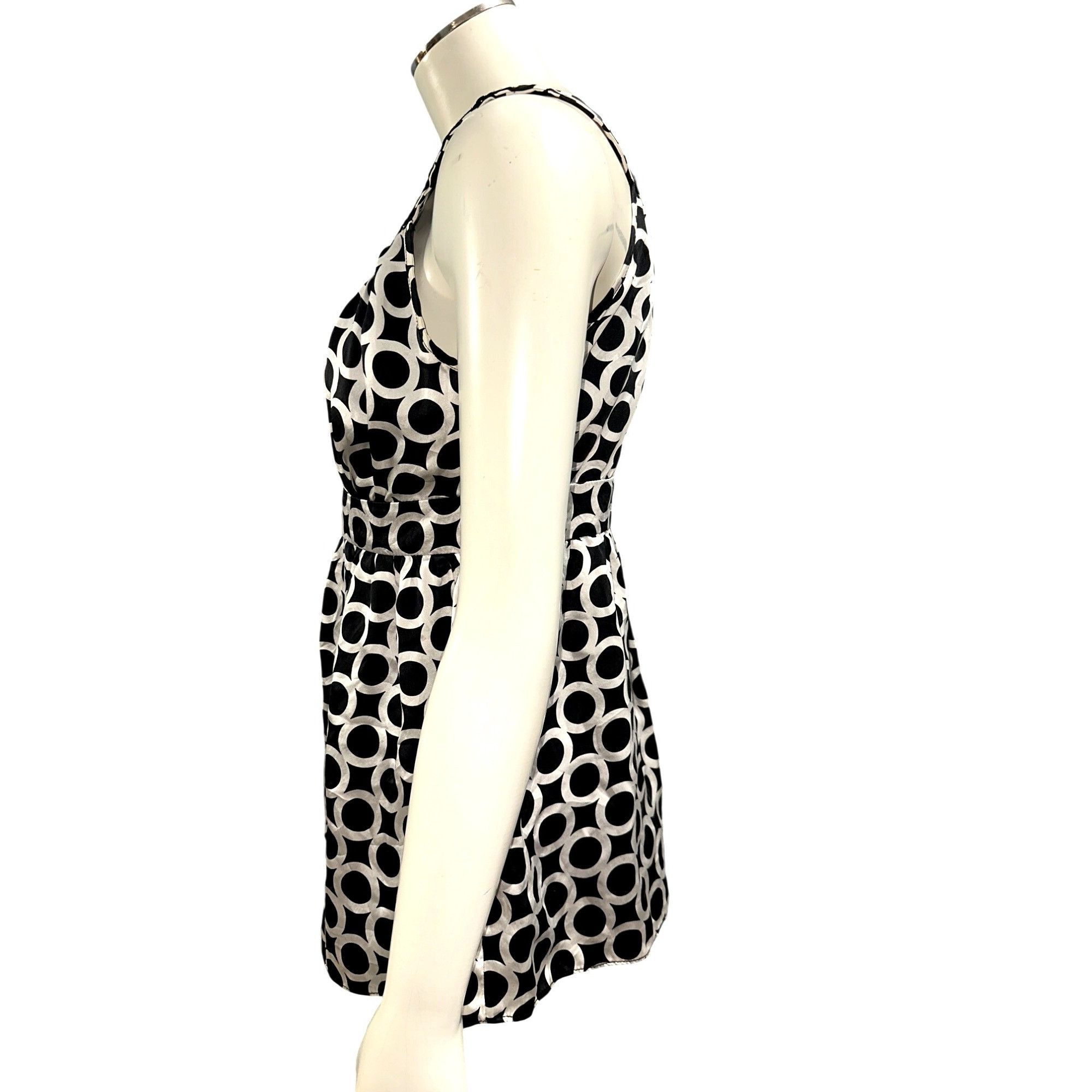 I.N.C INC International Concepts 4P Silk Sequin Trim Halter Blouse Size S / US 4 / IT 40 - 3 Thumbnail