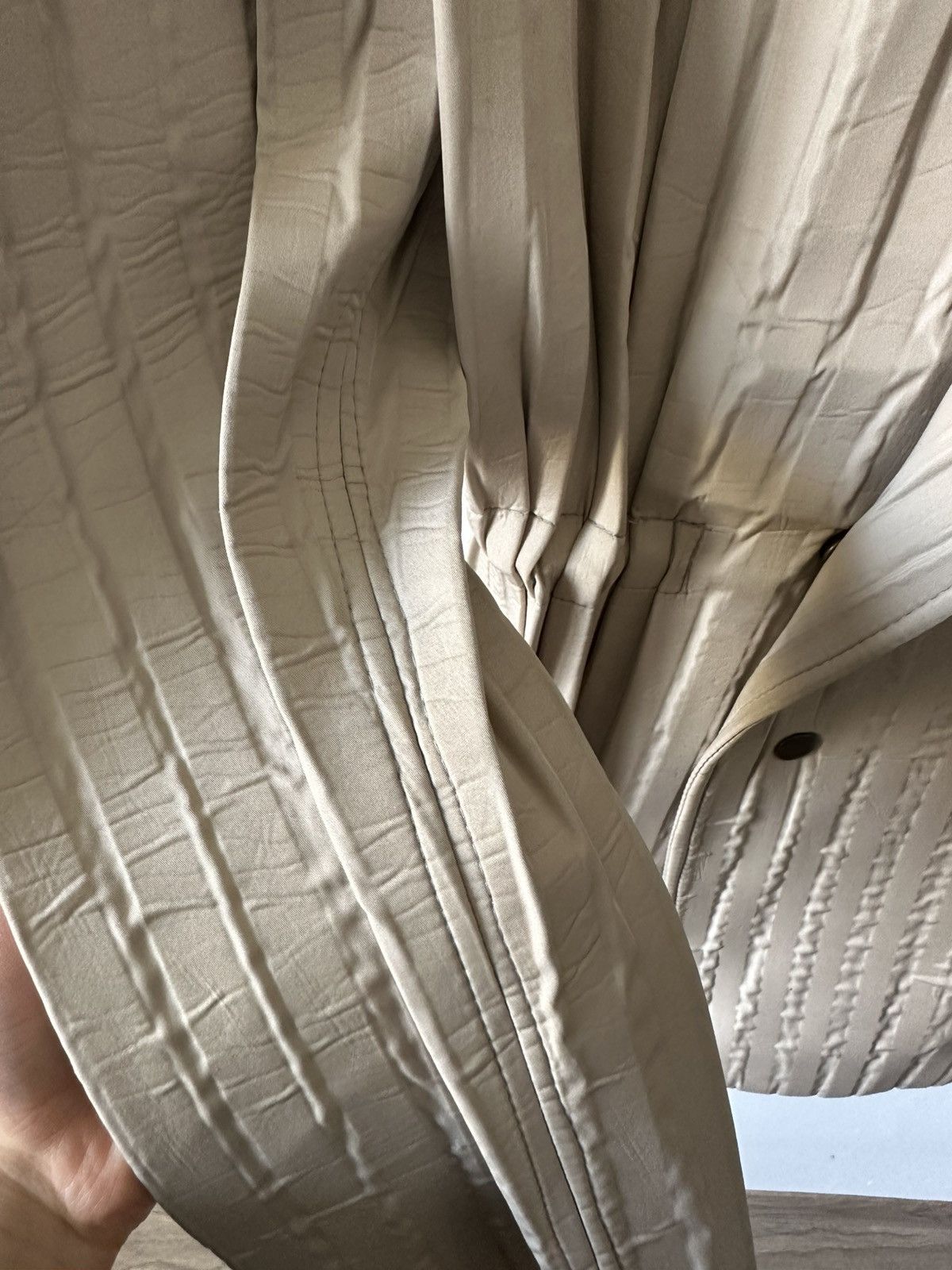 Other Avant garde foam striped nylon jacket! Hi fashion Size 44R - 18 Thumbnail