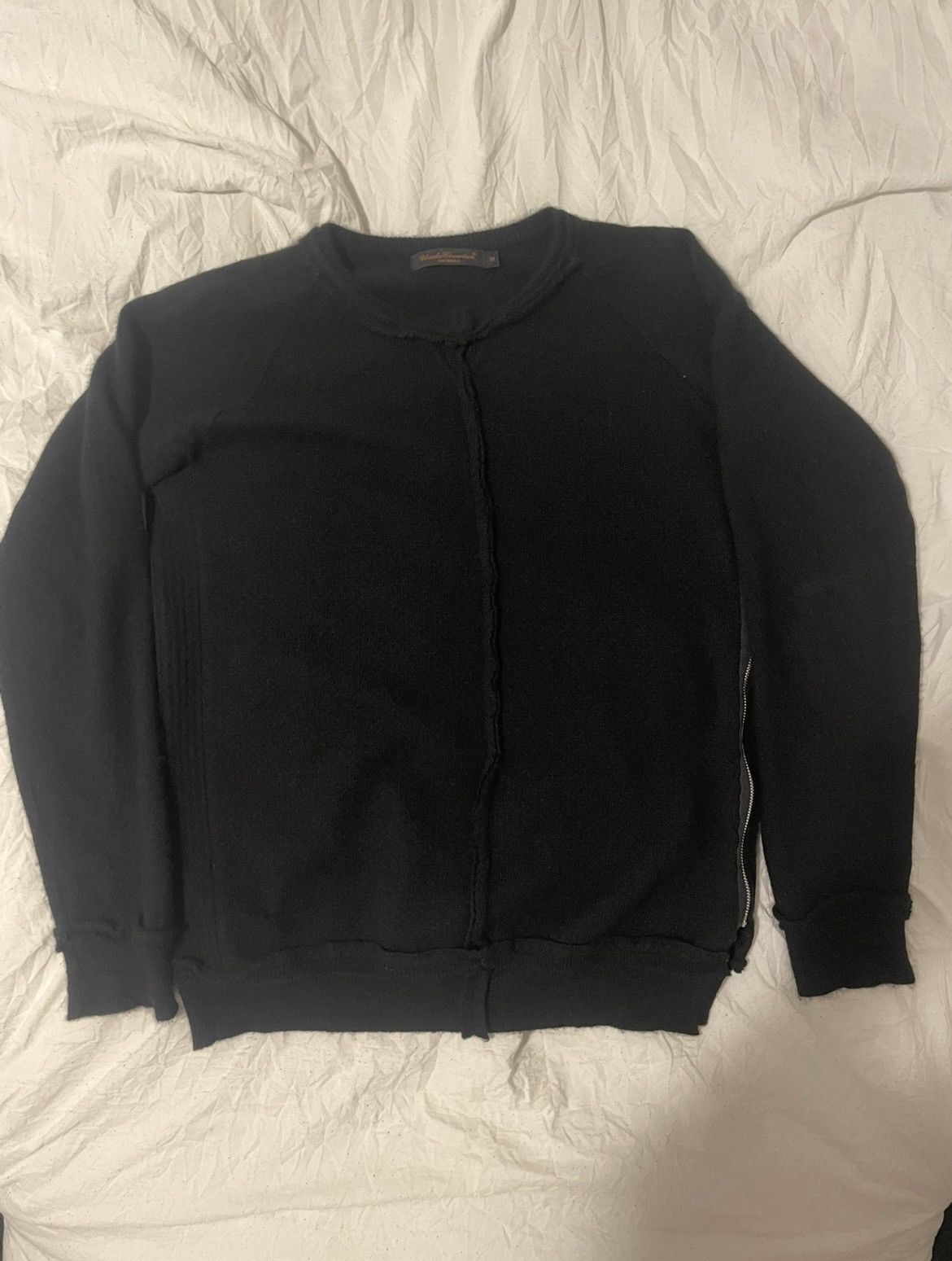 Undercover Undercover AW02 “Witch's Cell Division" Raw Hem Knit Sweater Size US M / EU 48-50 / 2 - 1 Thumbnail