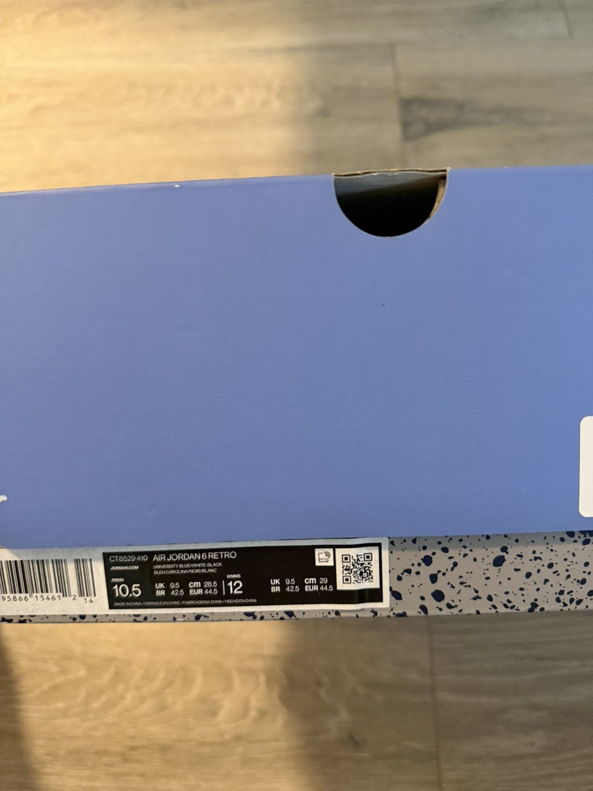 Jordan Brand Jordan 6 unc Size US 10.5 / EU 43-44 - 8 Thumbnail