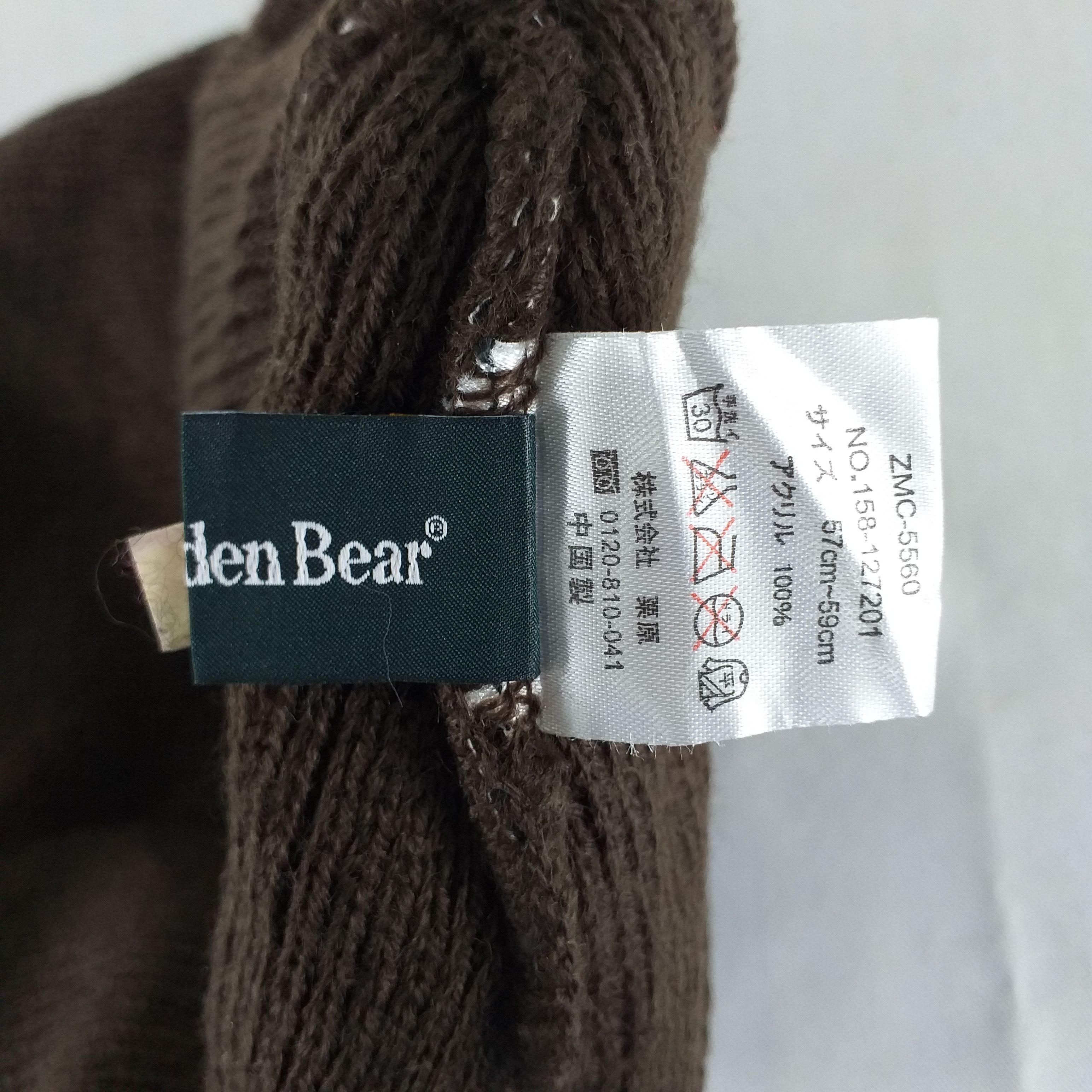 Golden Bear Golden Bear Embroidery Snow Cap Hat Beanie -BN291 Size ONE SIZE - 6 Thumbnail