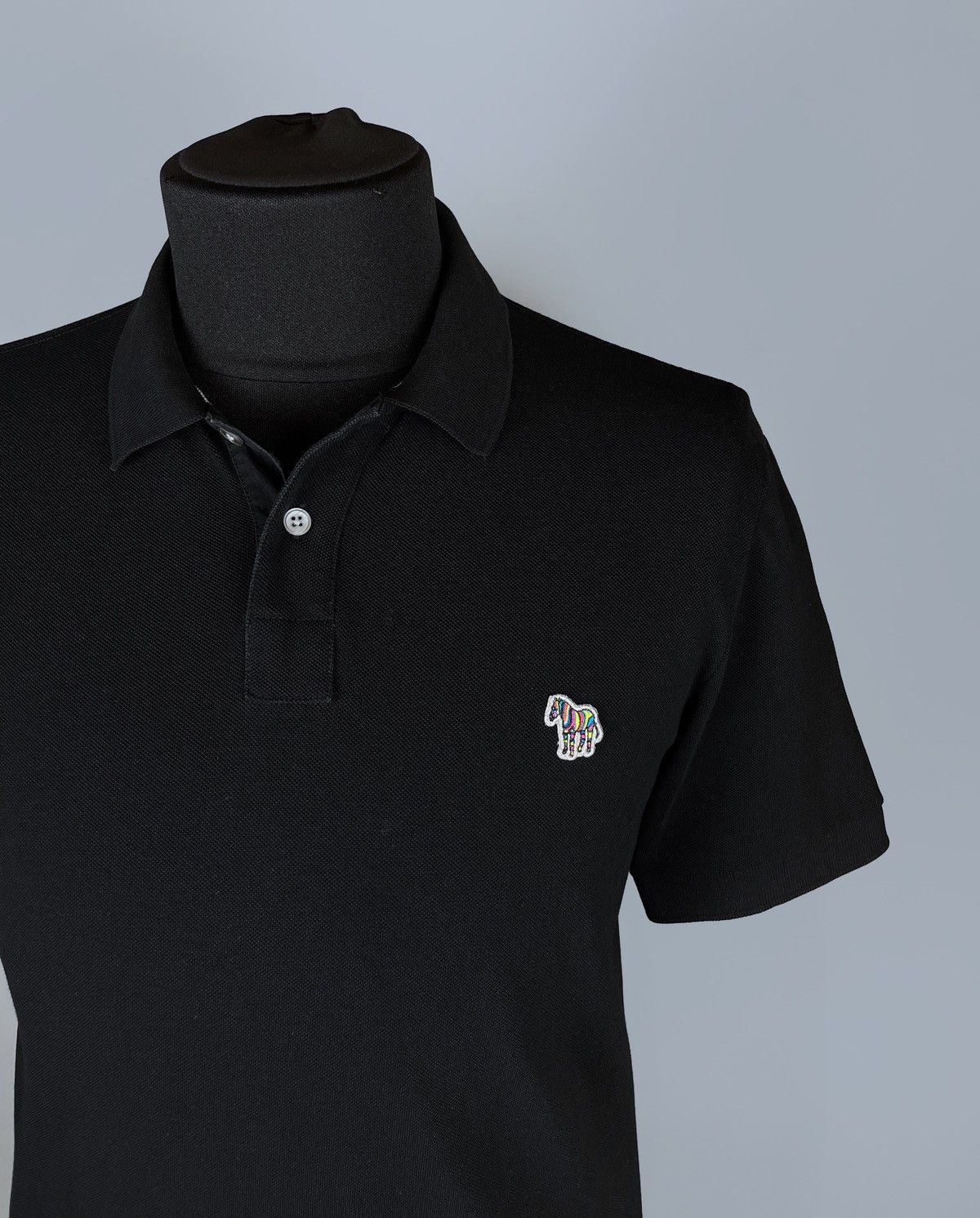 Paul Smith Men's PS Paul Smith Zebra SS Polo Shirt Organic Cotton M Size US M / EU 48-50 / 2 - 5 Thumbnail