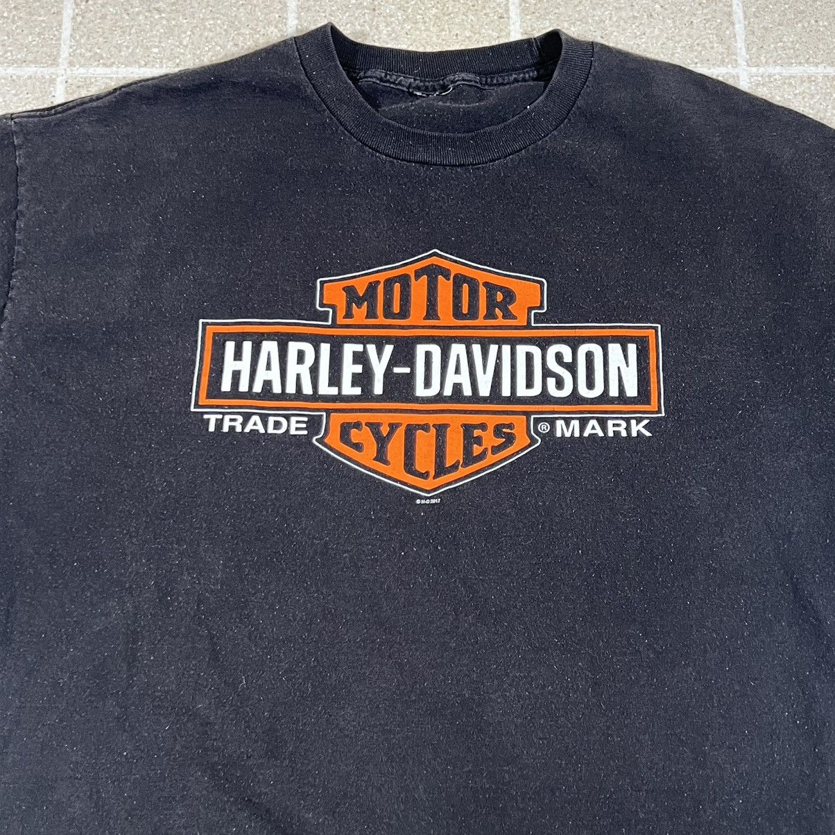 Harley Davidson Vintage Y2K Harley Davidson Finger Lakes Tshirt Size XL Size US XL / EU 56 / 4 - 2 Thumbnail