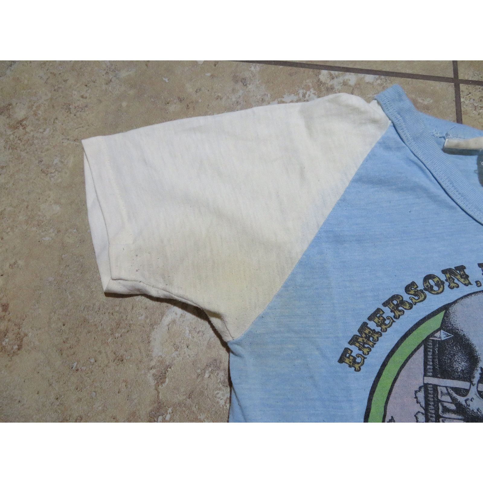 Other Emerson Lake Palmer 1977 Blue White T-shirt M Size US M / EU 48-50 / 2 - 4 Thumbnail