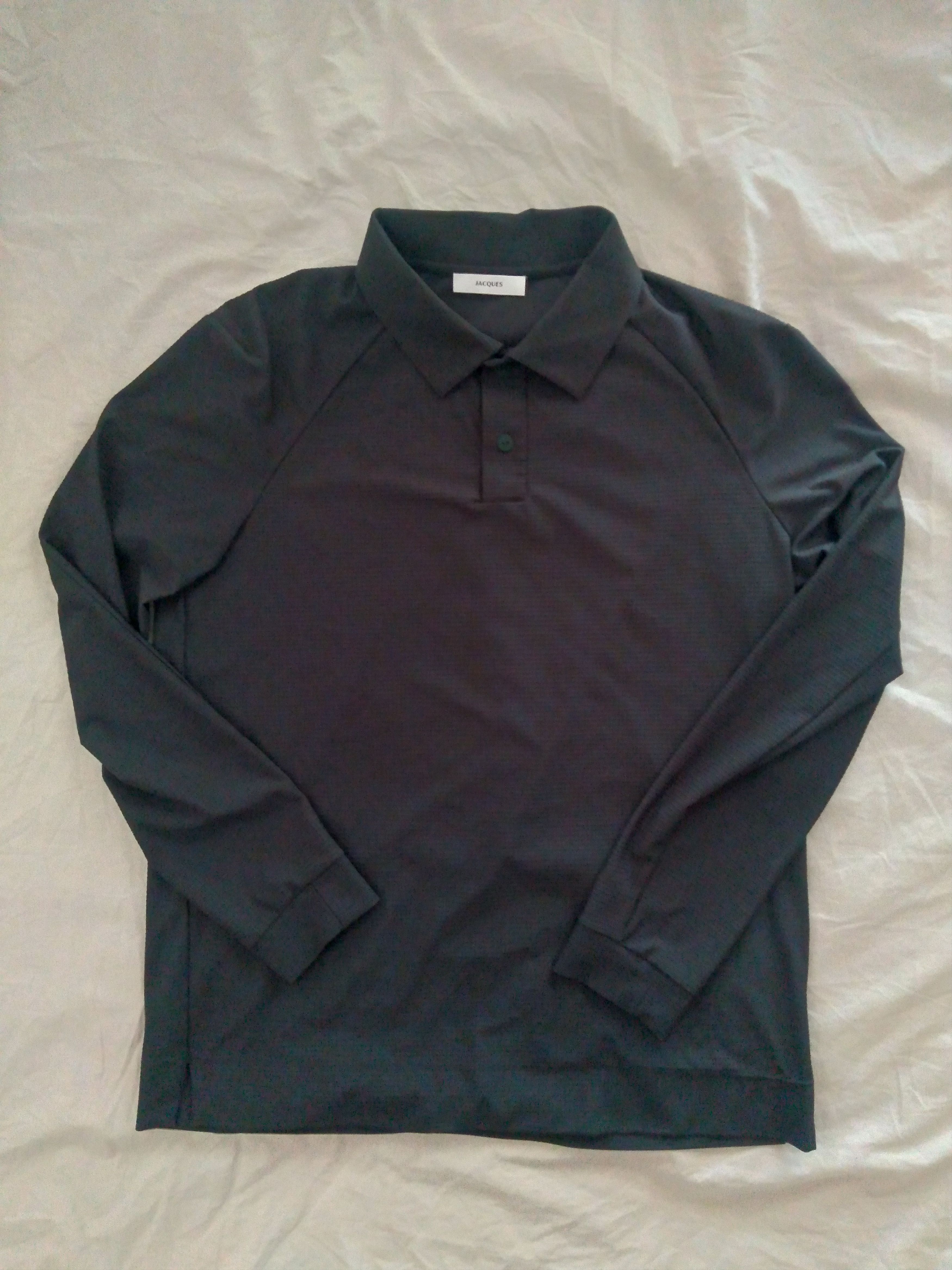 Jacquemus Jacques NY Longsleeve Polo Lyocell Tech Medium Size US M / EU 48-50 / 2 - 1 Thumbnail