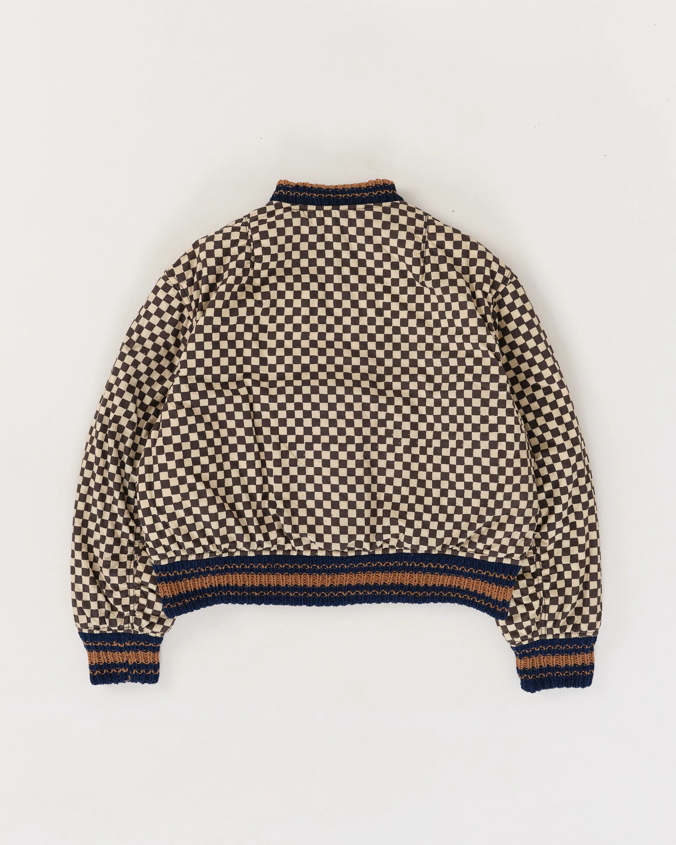 Story Mfg. 💚 Story Mfg. Handmade Seed Bomber Black Wonky-Wear Medium Size US M / EU 48-50 / 2 - 4 Thumbnail
