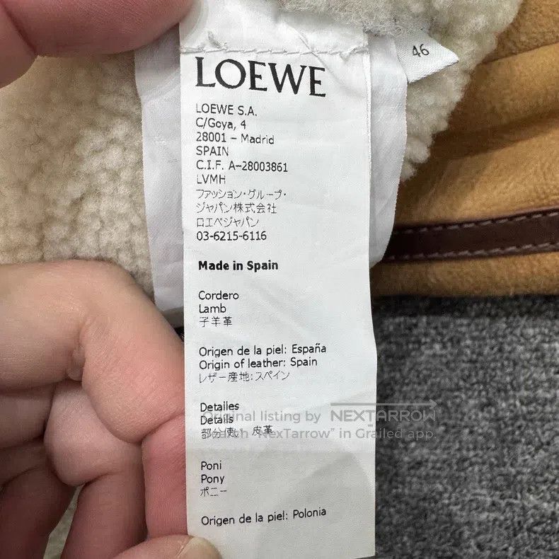 Loewe Loewe Leather and Fur Blazer Size US S / EU 44-46 / 1 - 4 Thumbnail
