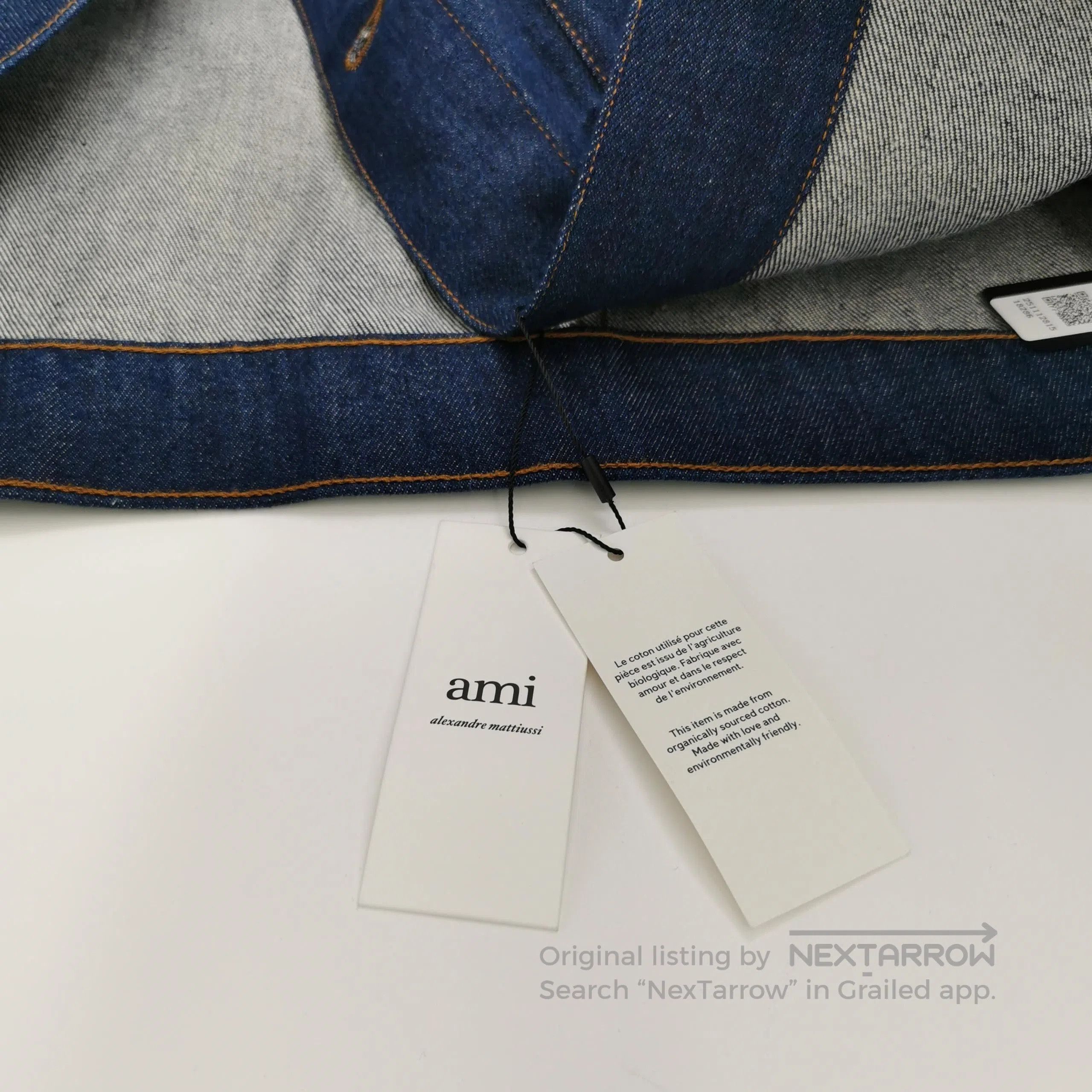 AMI AMI Alexandre Mattiussi Denim Button. Size US S / EU 44-46 / 1 - 1 Thumbnail