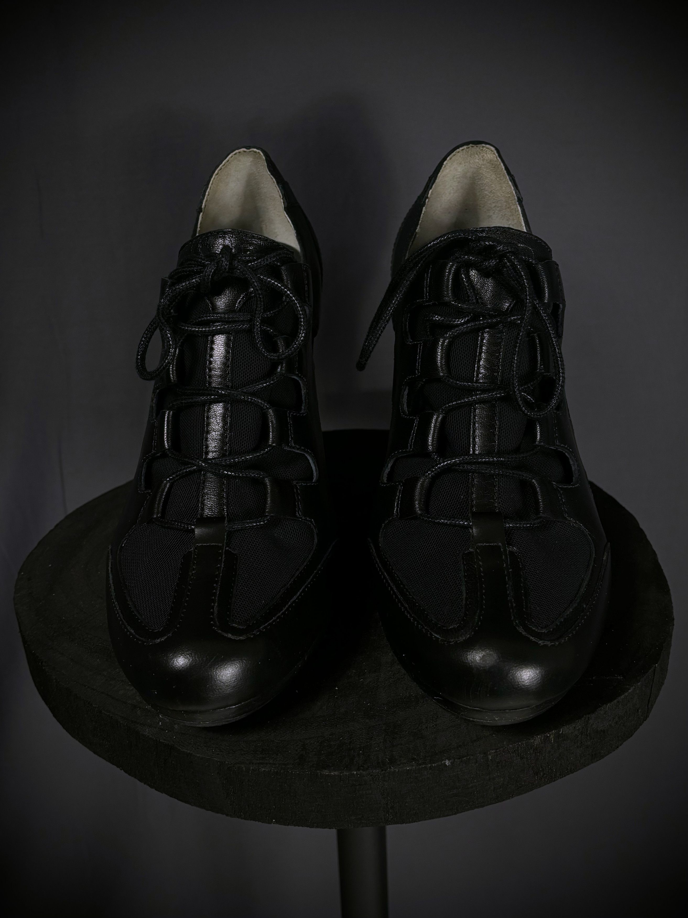 Adidas × Y-3 Y-3 by Yohji Yamamoto Athletic Lace-Up Torsion High Heels Size US 8 / IT 38 - 3 Thumbnail