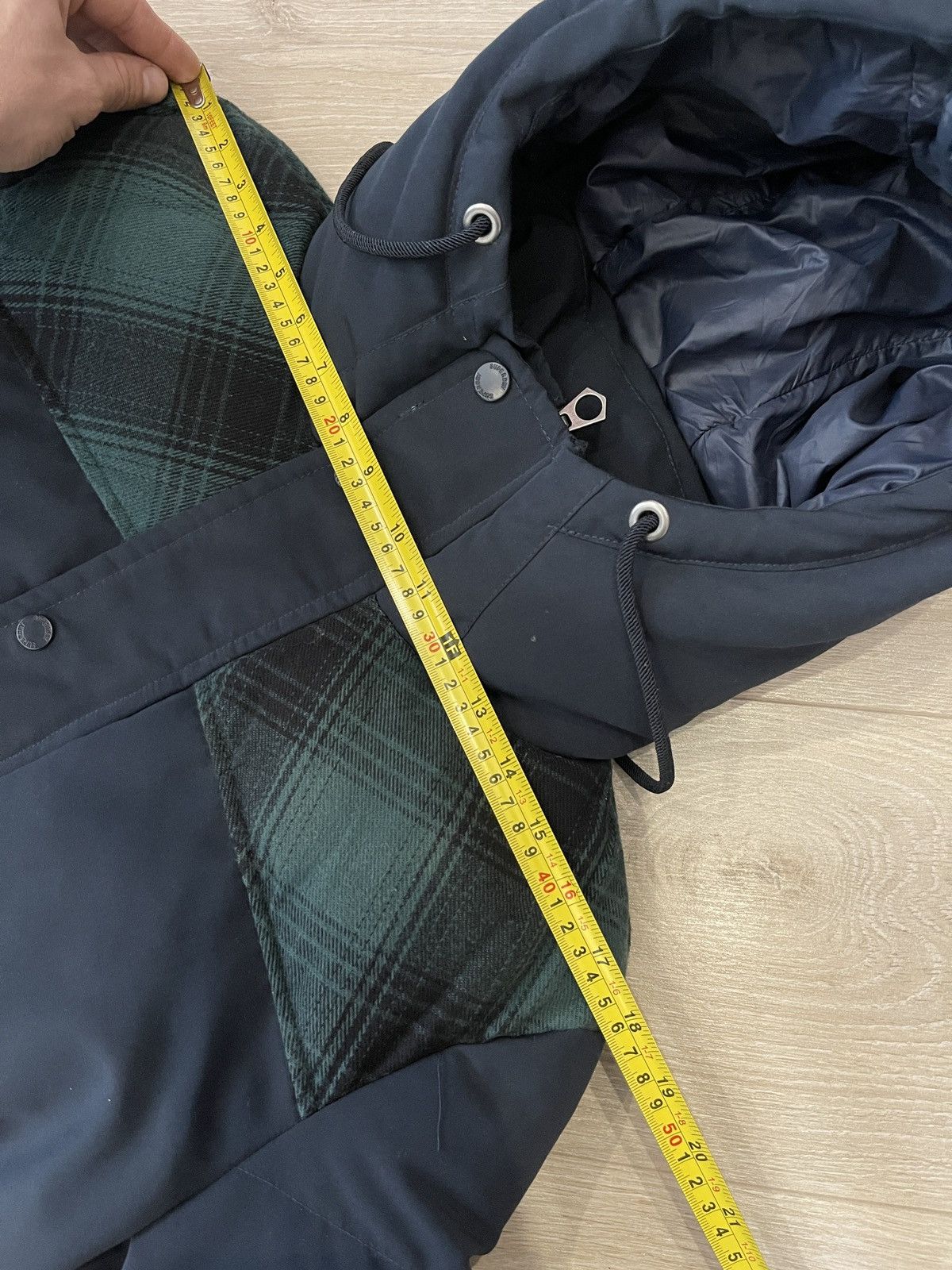 Superdry Superdry winter jacket blue with hooded S Size US S / EU 44-46 / 1 - 14 Thumbnail