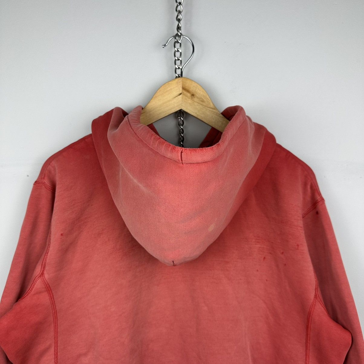 Nike Vintage Nike PSG Distressed Crazy Faded Zip Hoodie Size US M / EU 48-50 / 2 - 16 Thumbnail